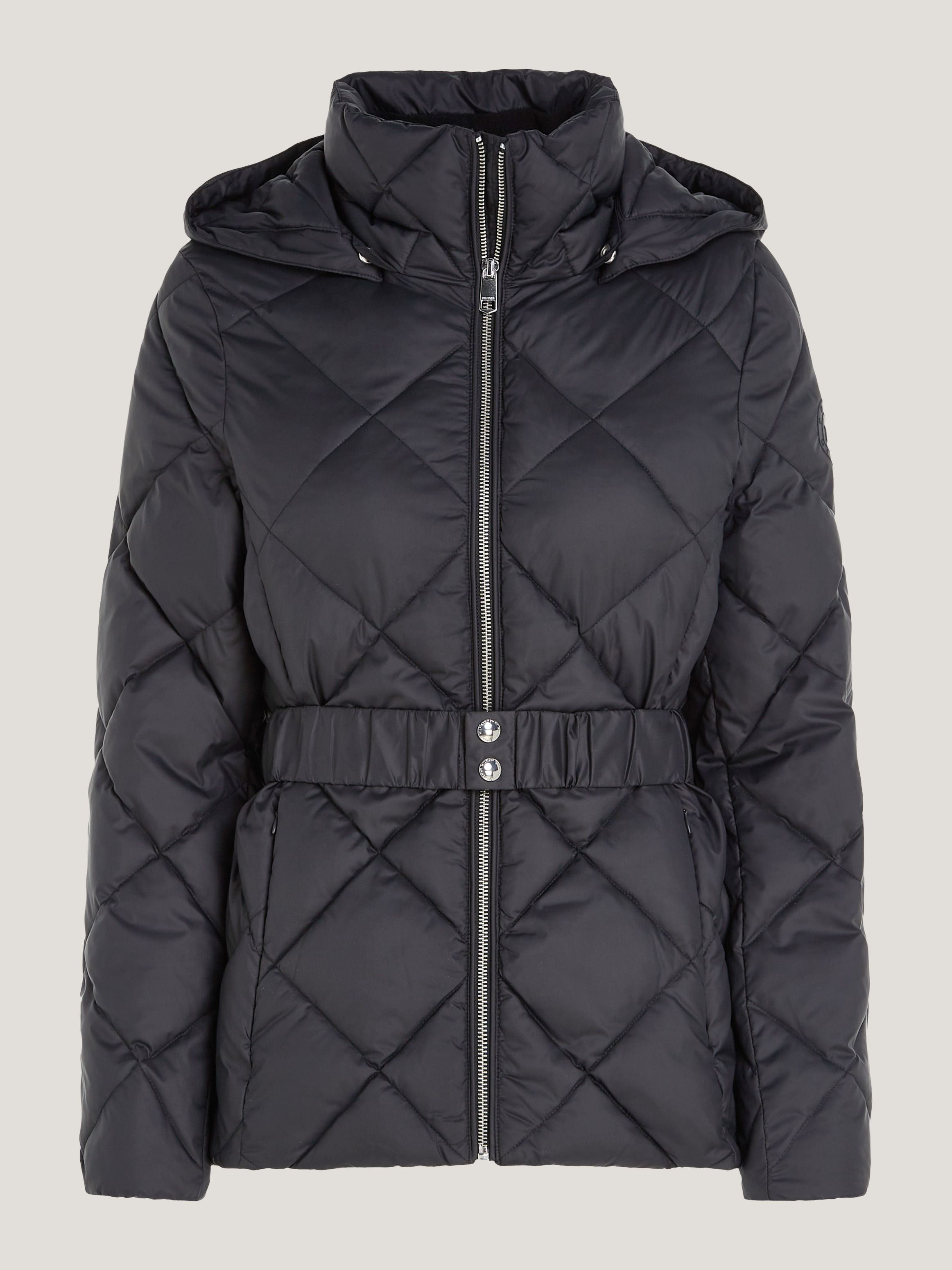 Elevated Belted Quilted Jacket Tommy Hilfiger