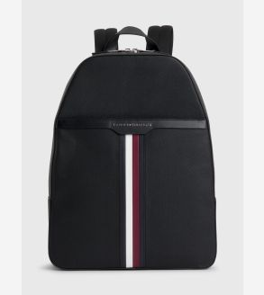 Coated Canvas Logo Dome Backpack