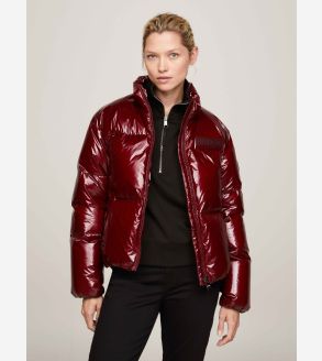 Glossy New York Puffer Jacket Tommy Hilfiger