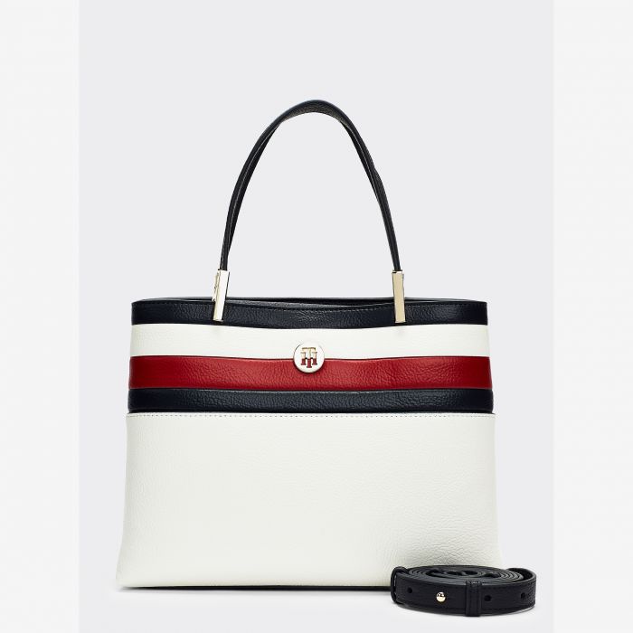 tommy hilfiger th core medium satchel