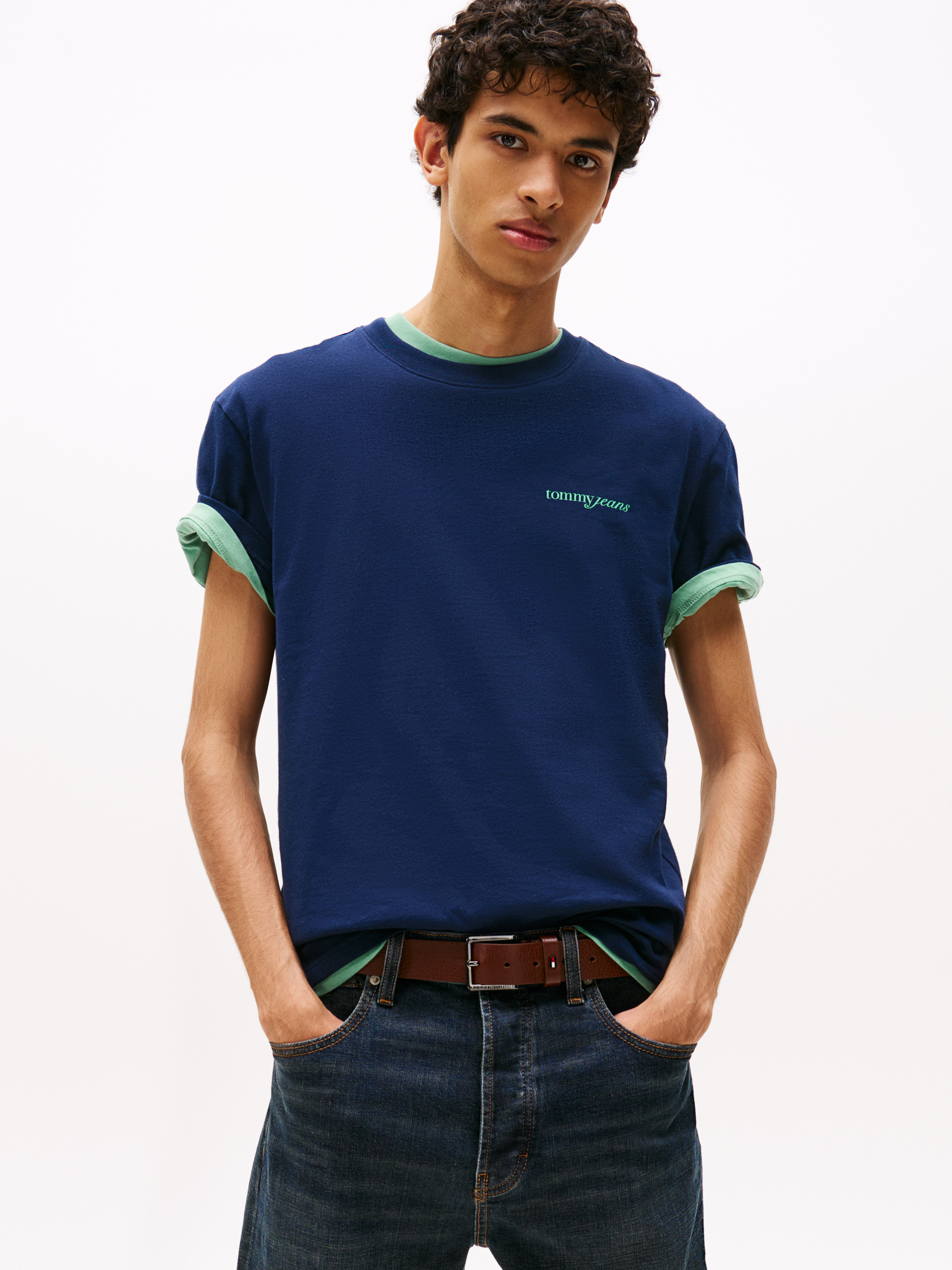 Back Graphic Crew Neck T-Shirt