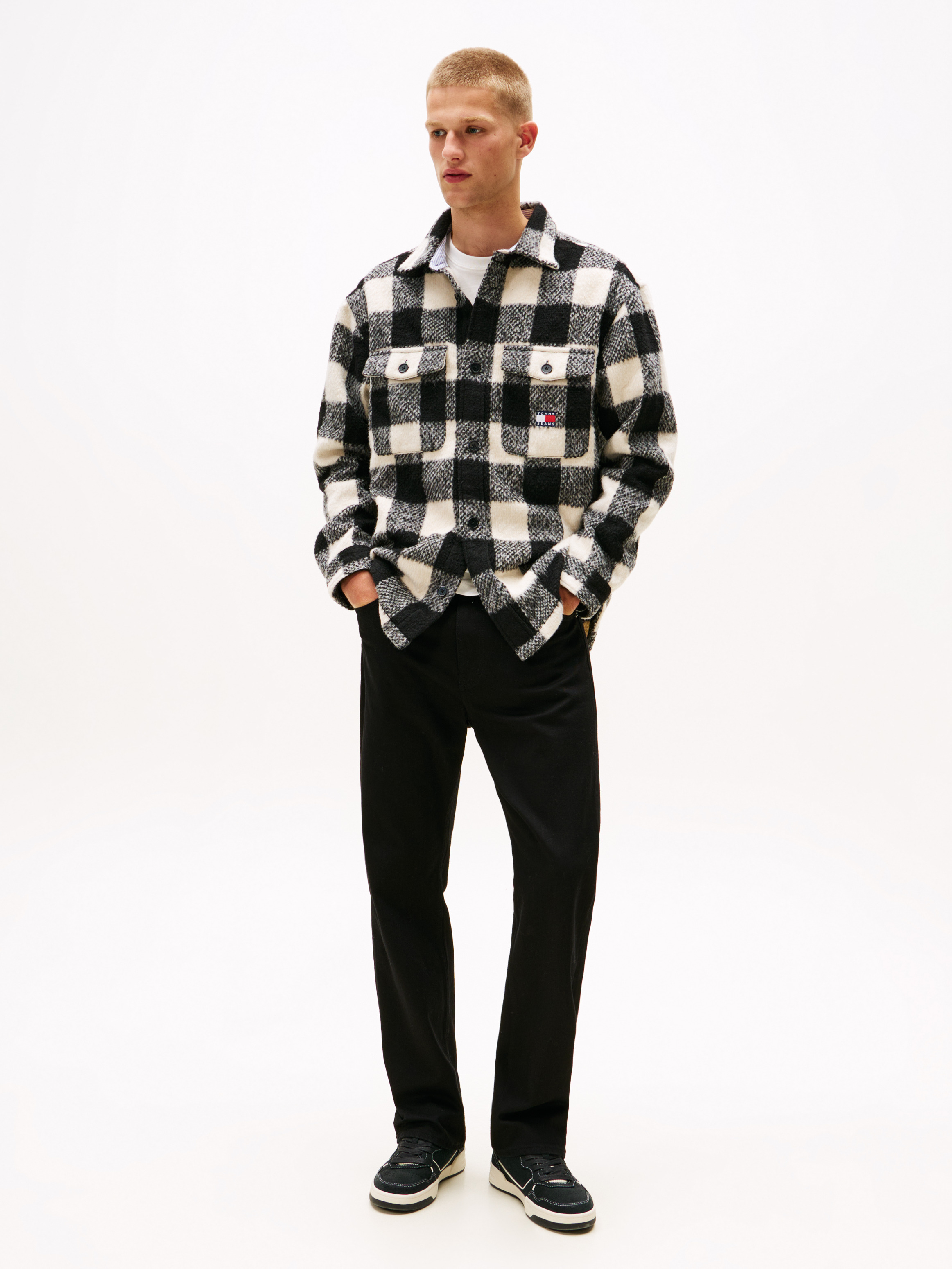 Otis Overdyed Black Straight Leg Jeans