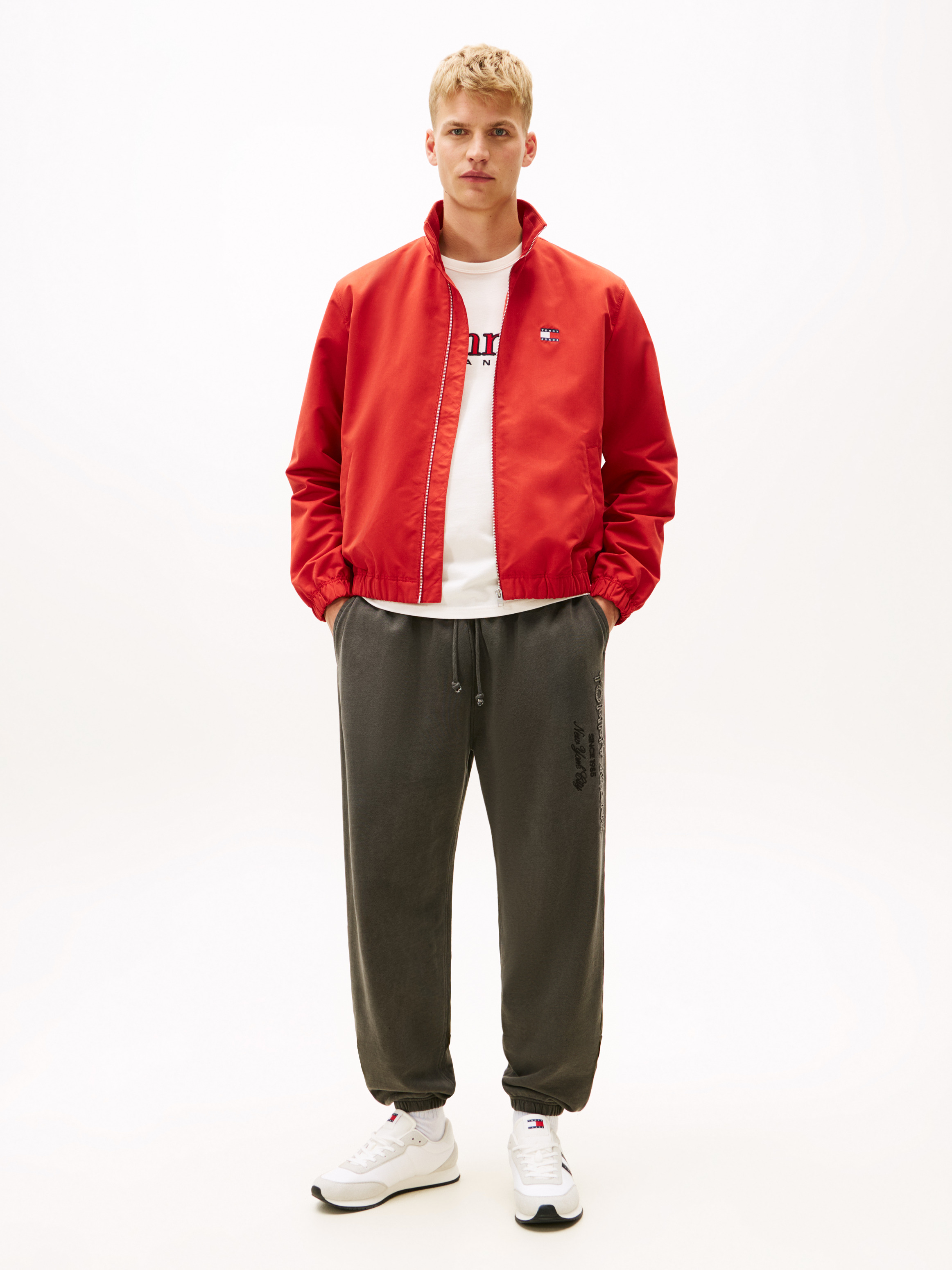 Classic Washed Tonal Logo Relaxed Joggers