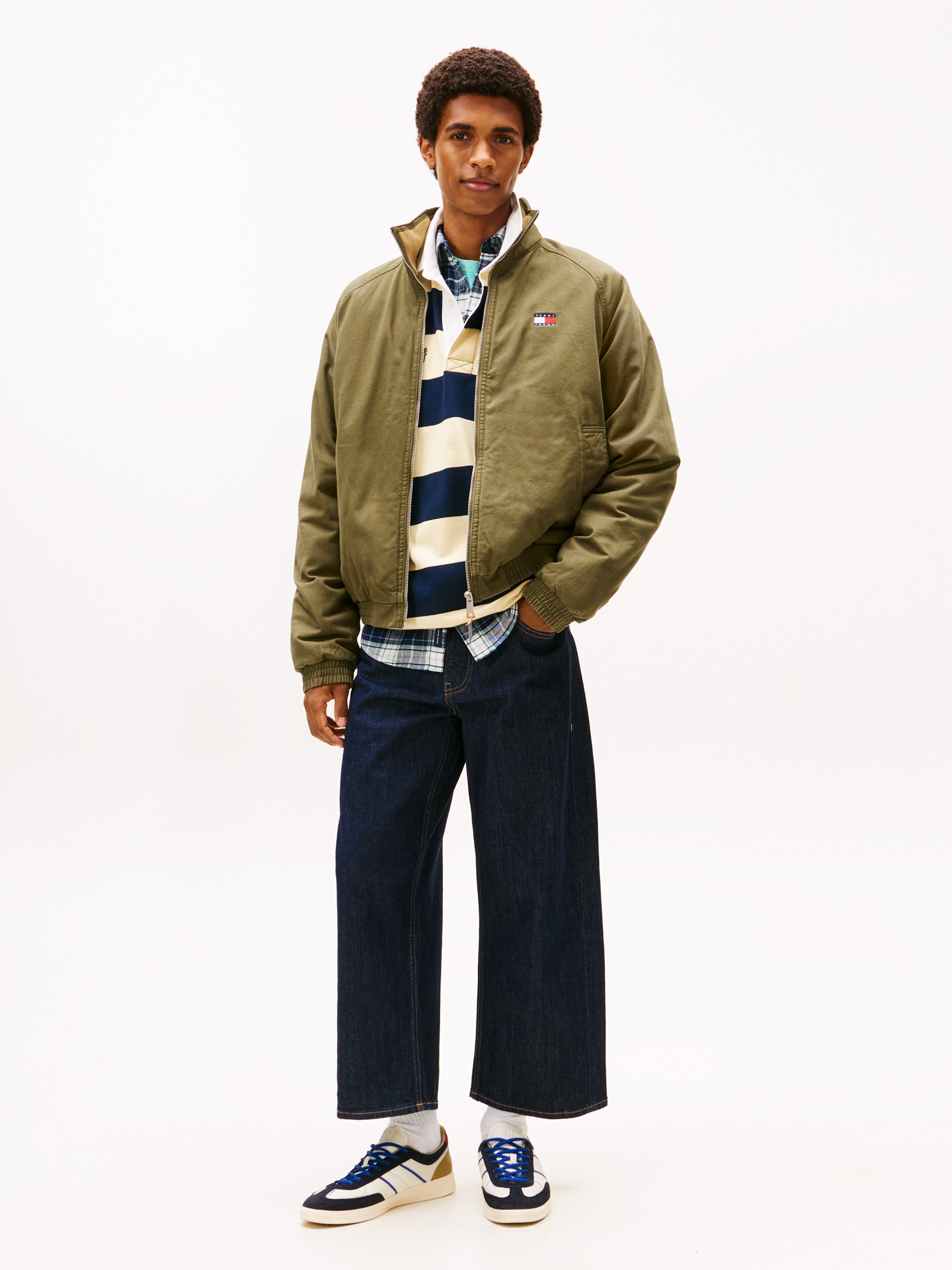 Twill Relaxed Padded Jacket
