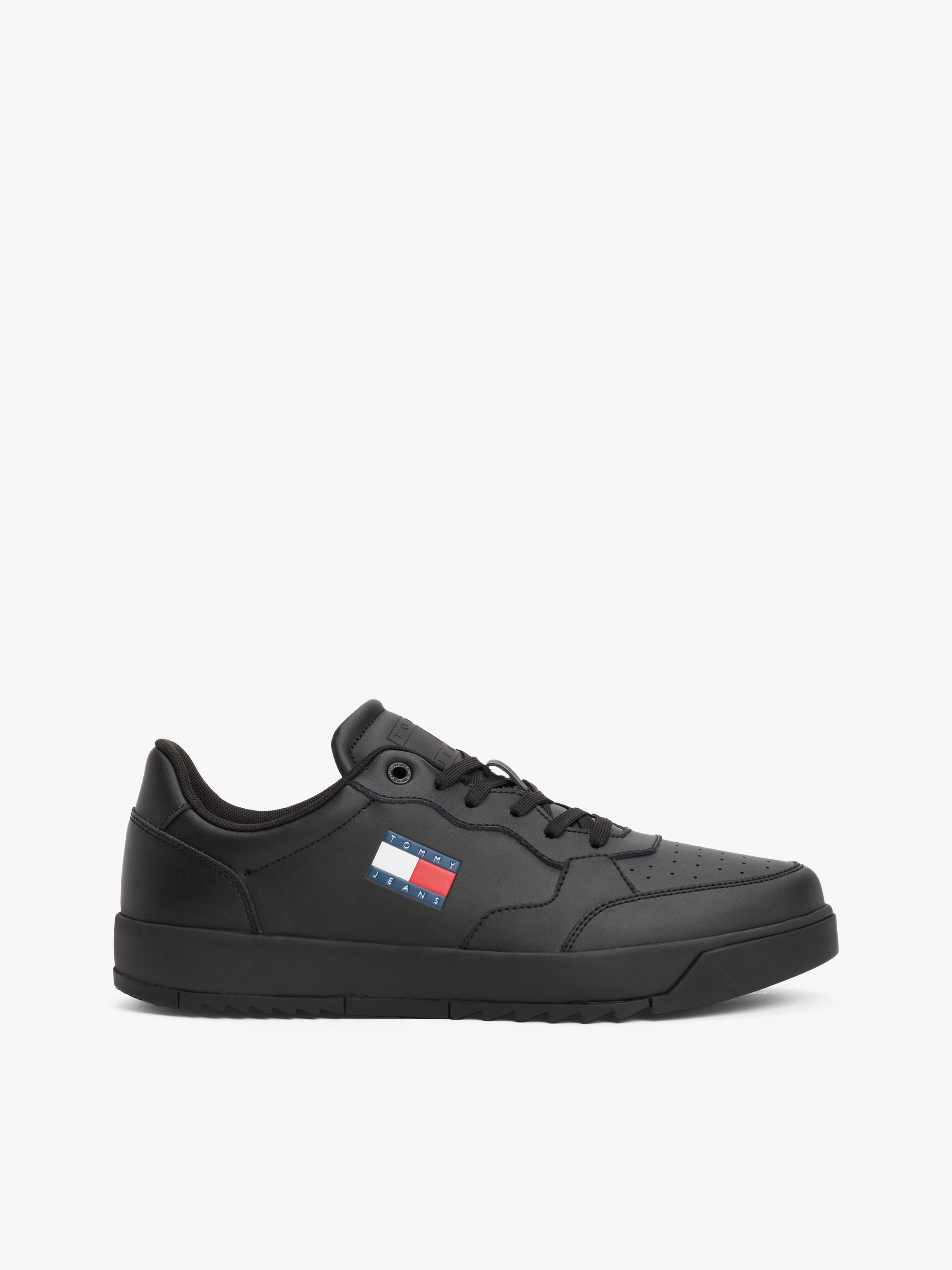 Essential Leather Serrated Trainers