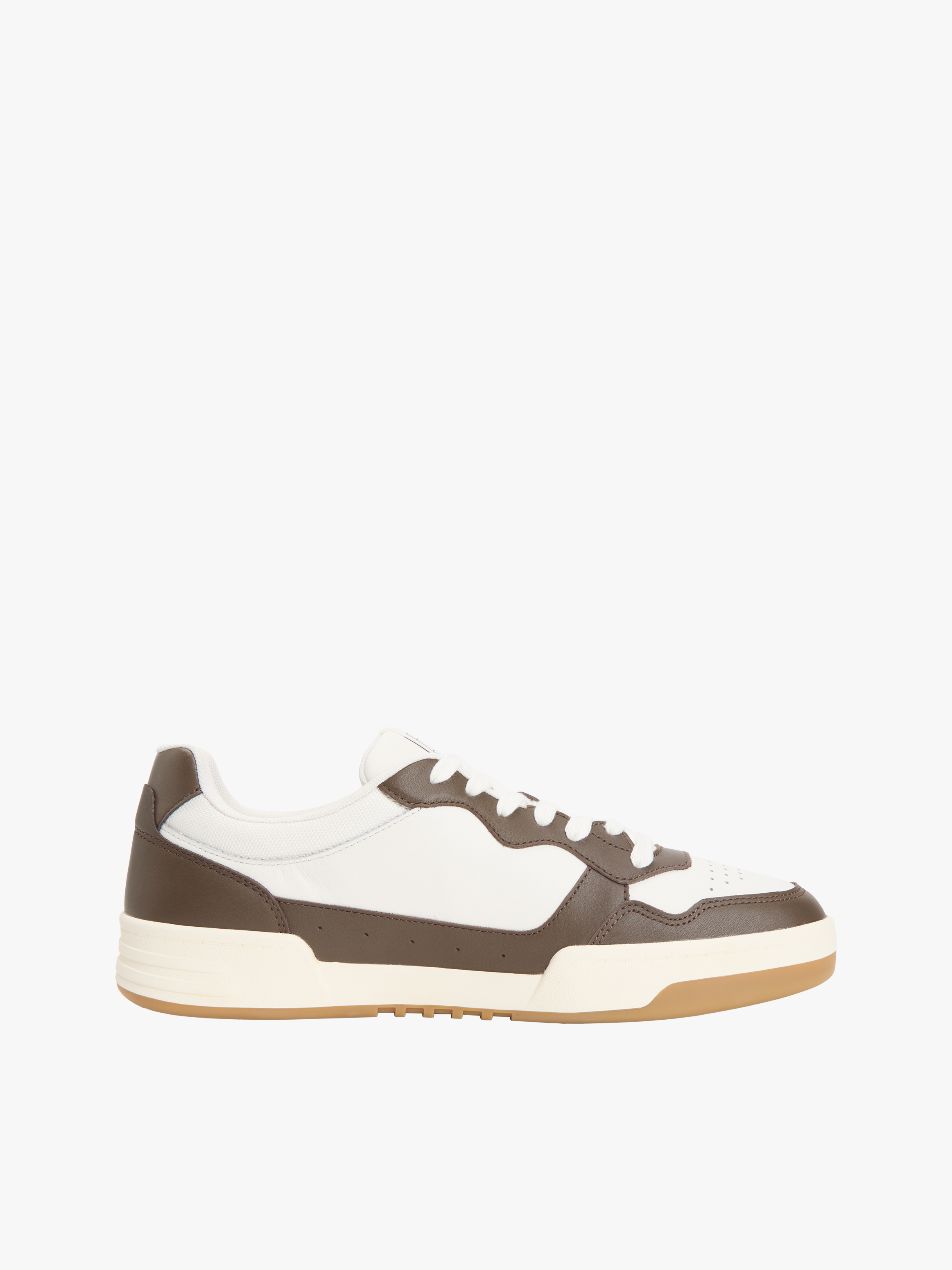 Leather Logo Cupsole Trainers