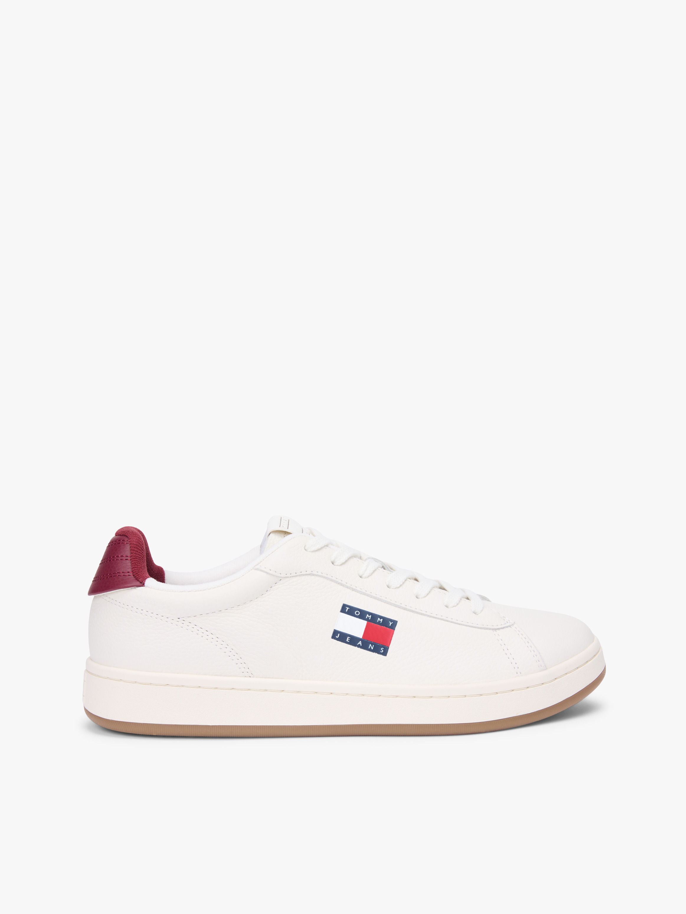 Archive Court Leather Embossed Trainers
