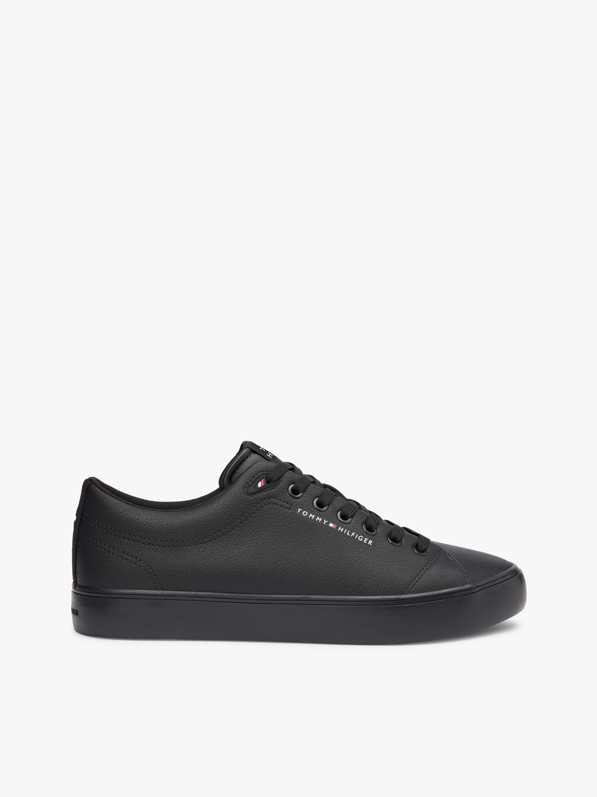 Logo Trainers with Leather