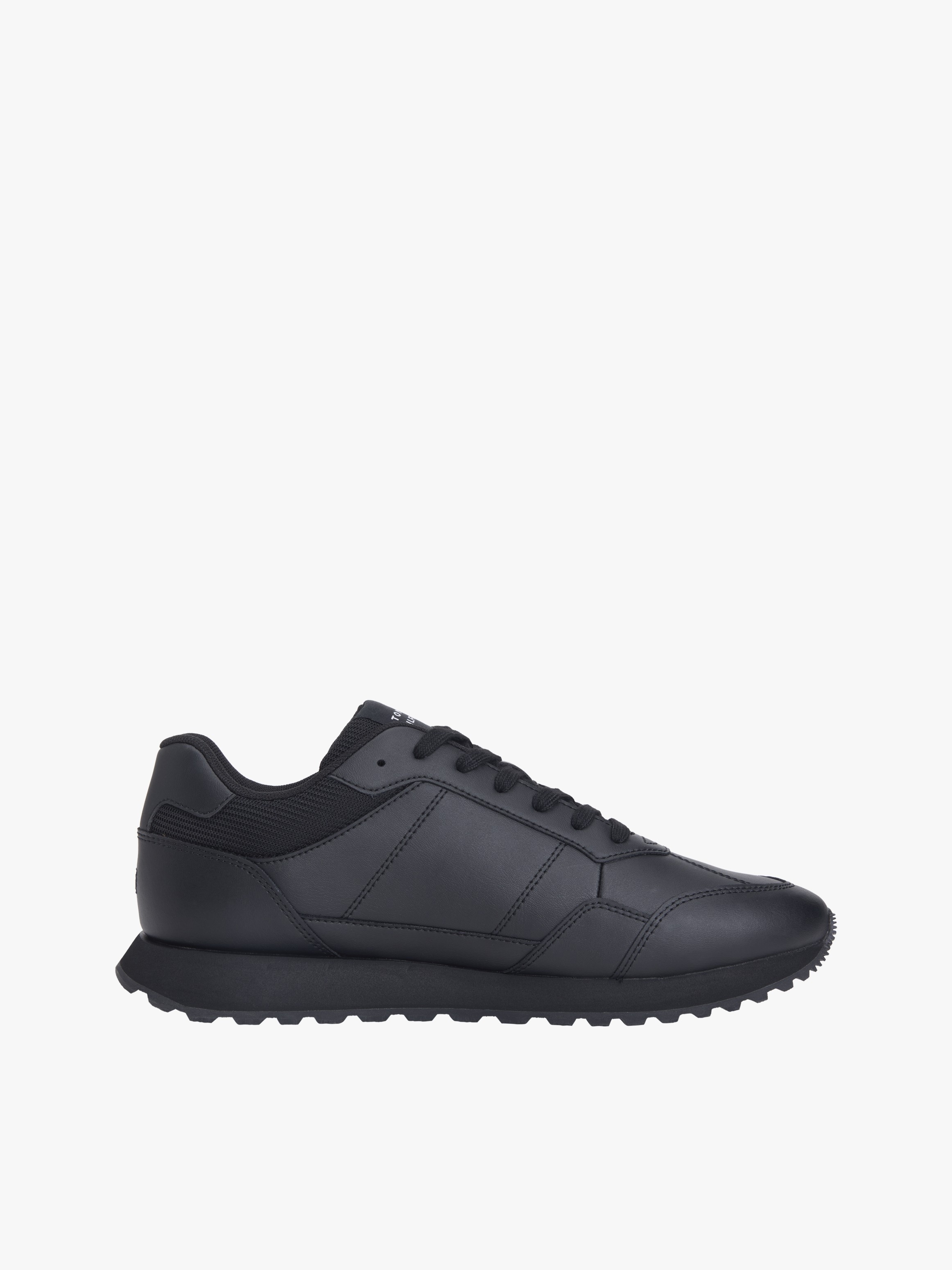Signature Tape Cleat Trainers with Leather