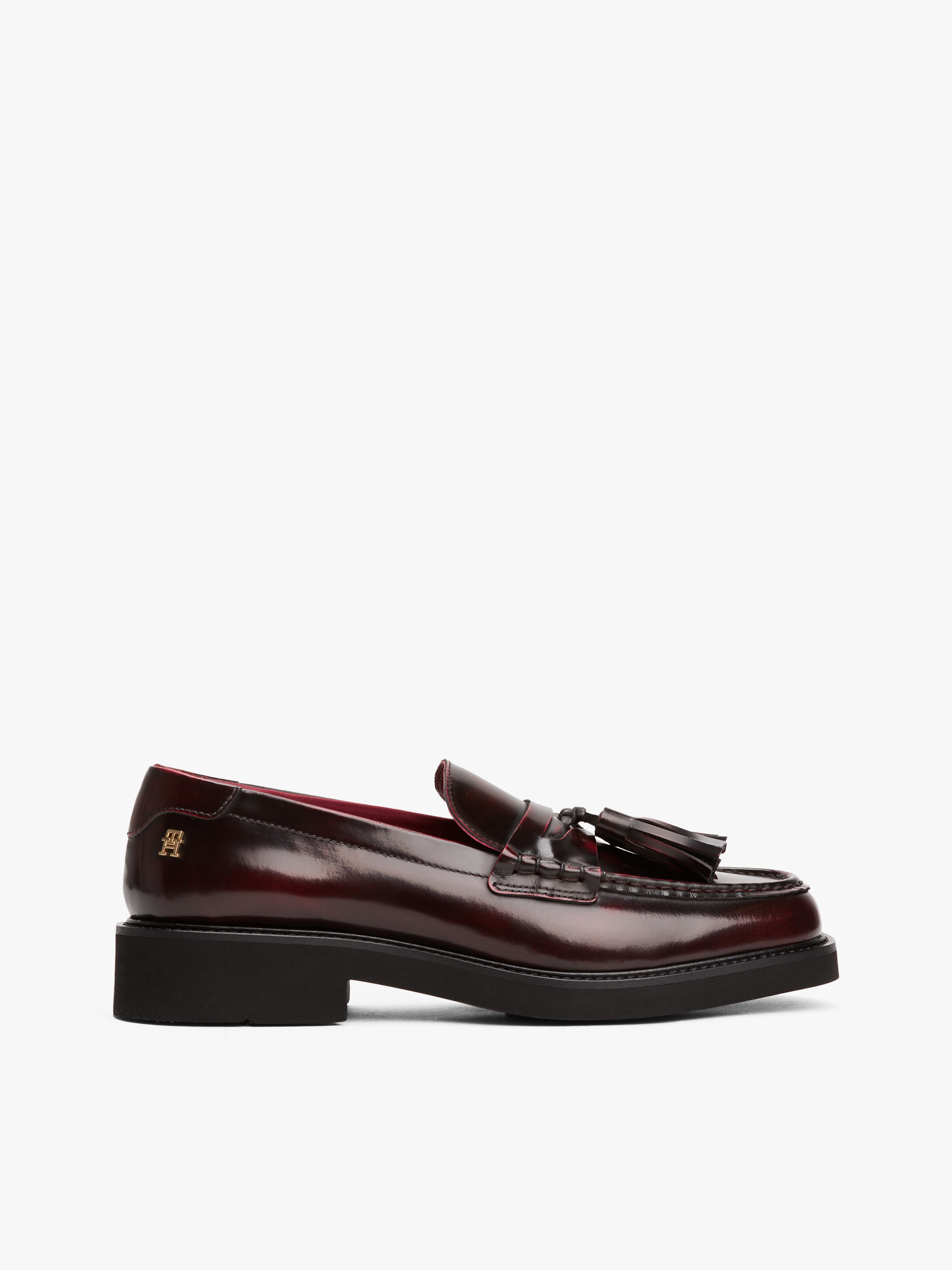 Lightweight Leather Tassel Loafers