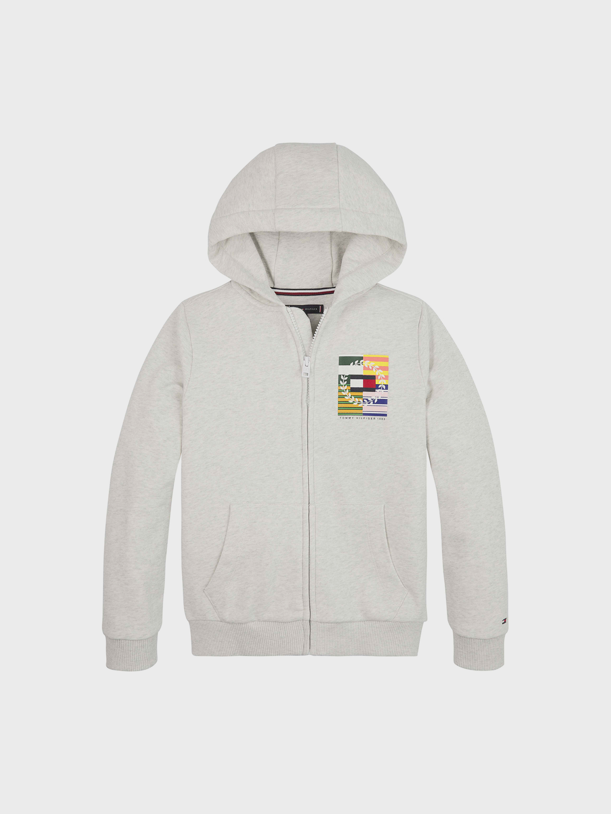 Logo Print Long Sleeves Hoodie