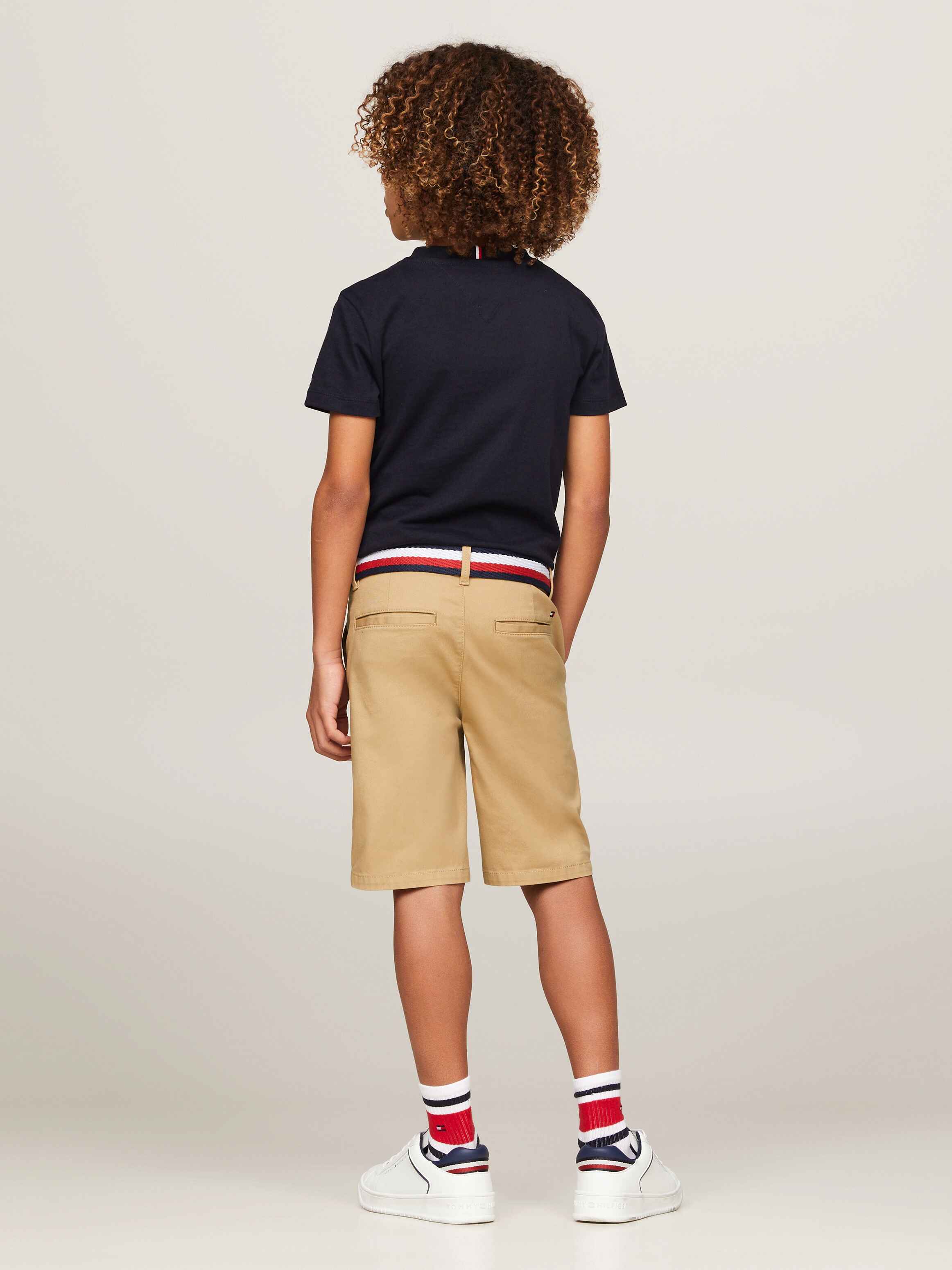 Woven Belt Chino Shorts