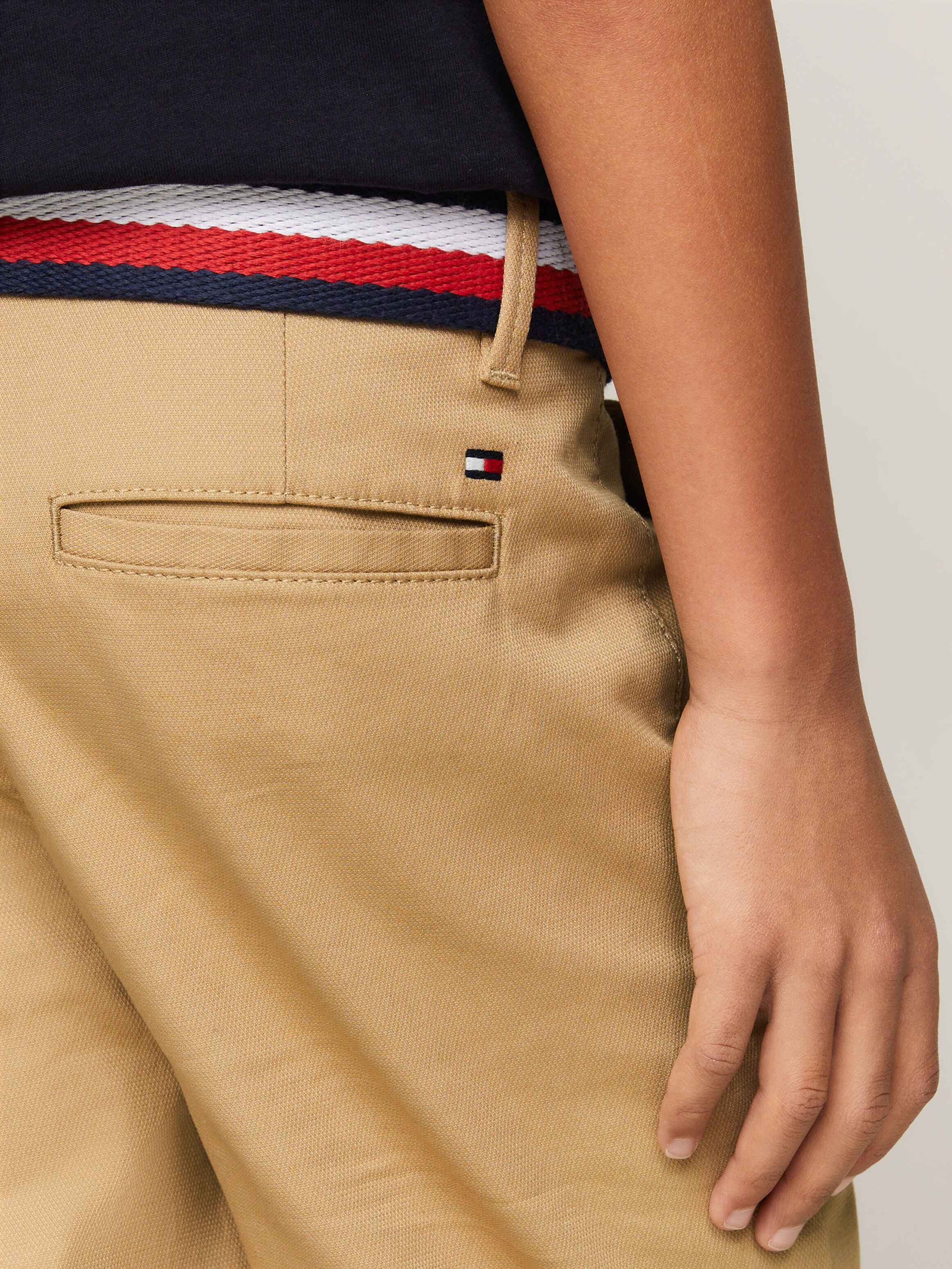 Woven Belt Chino Shorts