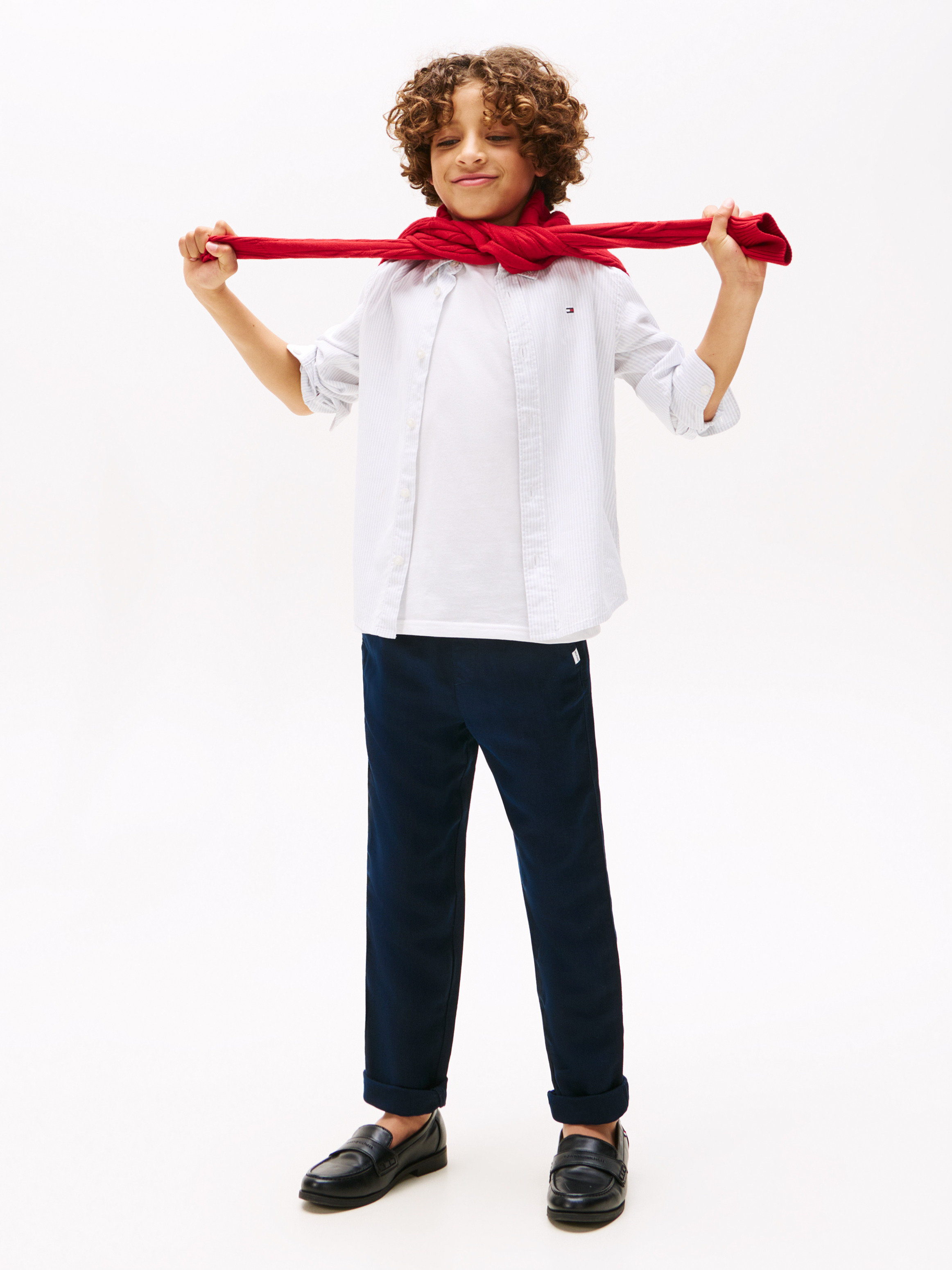 Signature Relaxed Linen Blend Trousers