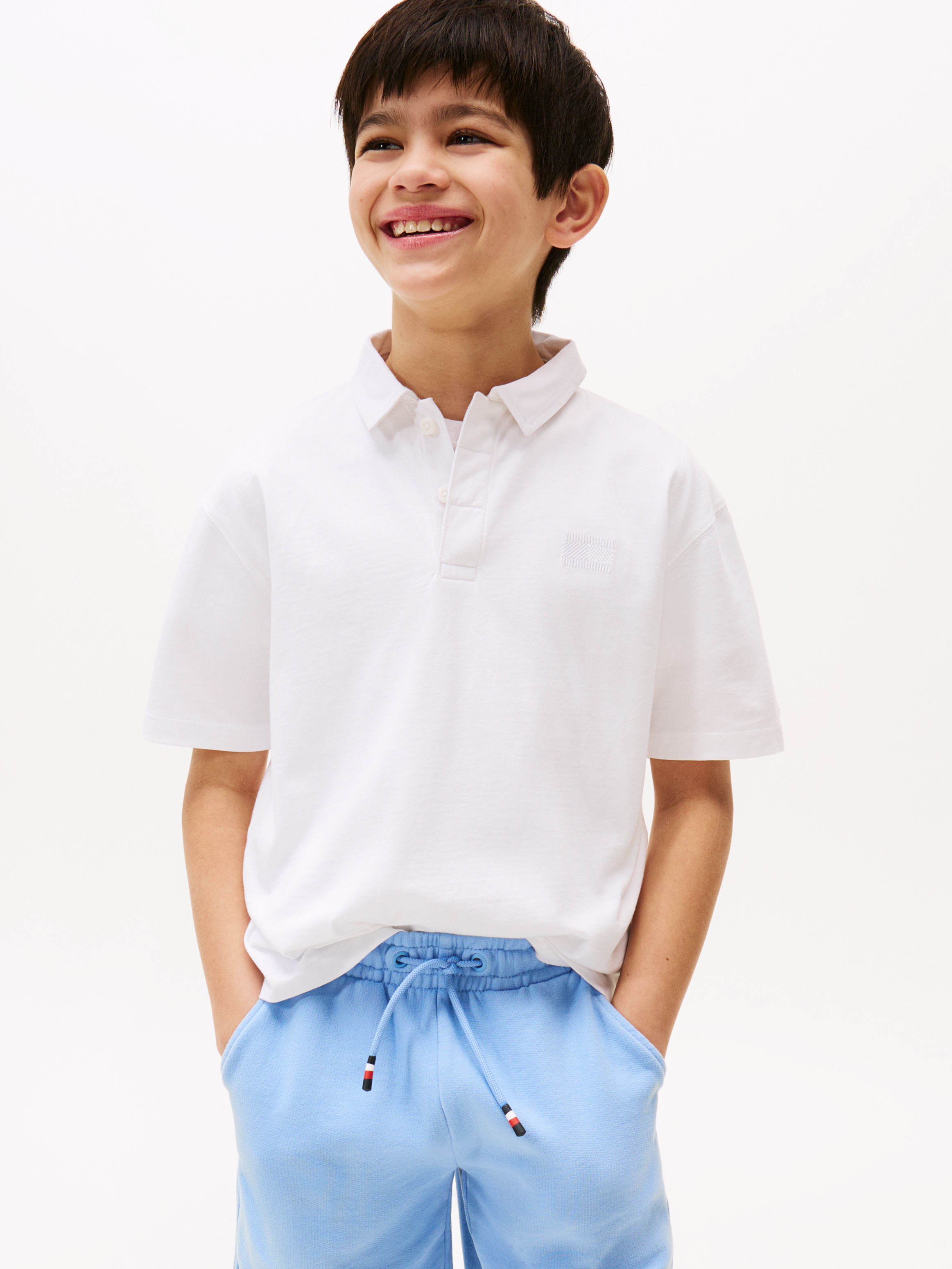 Cotton Short Sleeve Polo T-Shirt