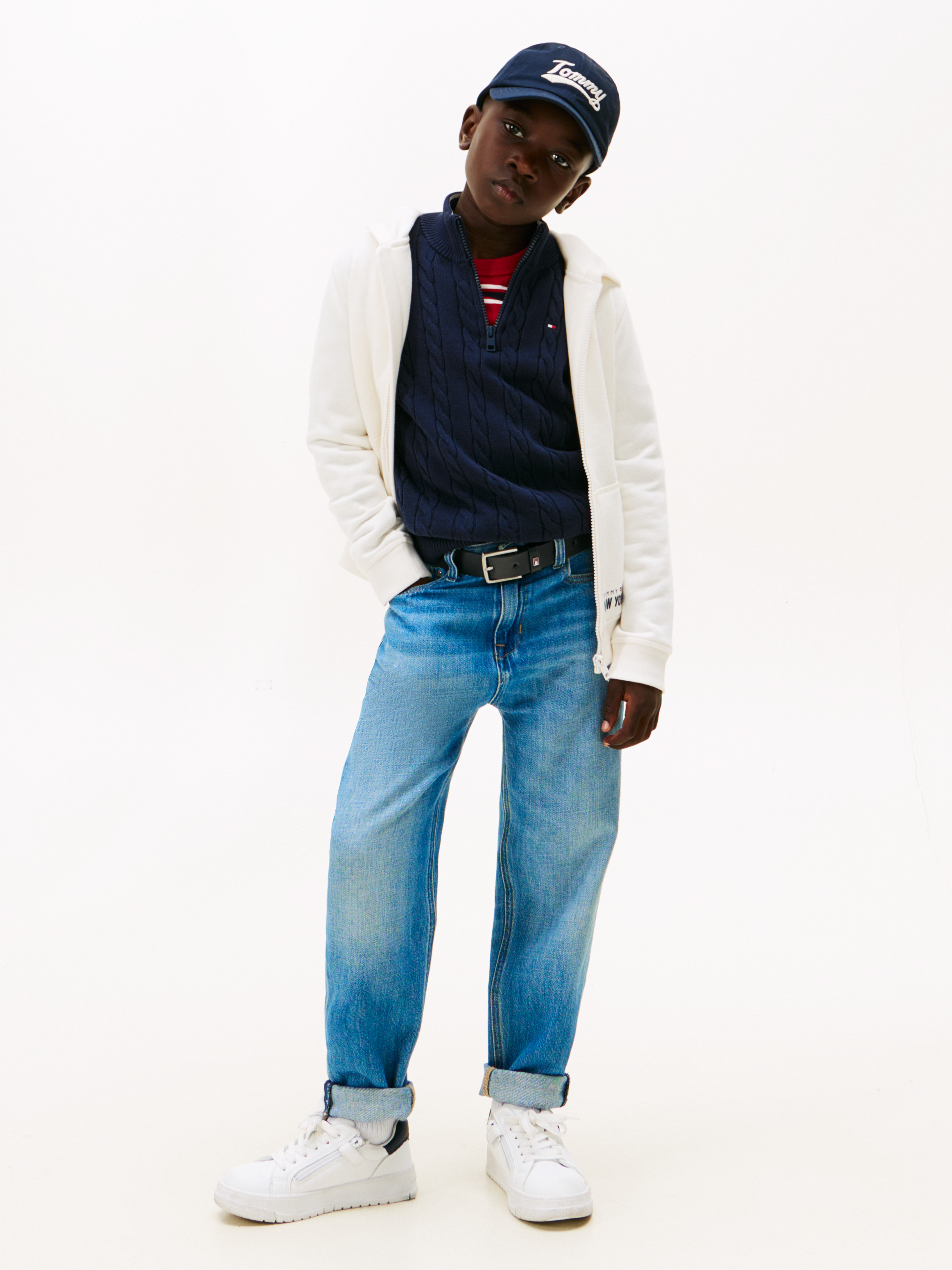Vintage Wash Skater Jeans