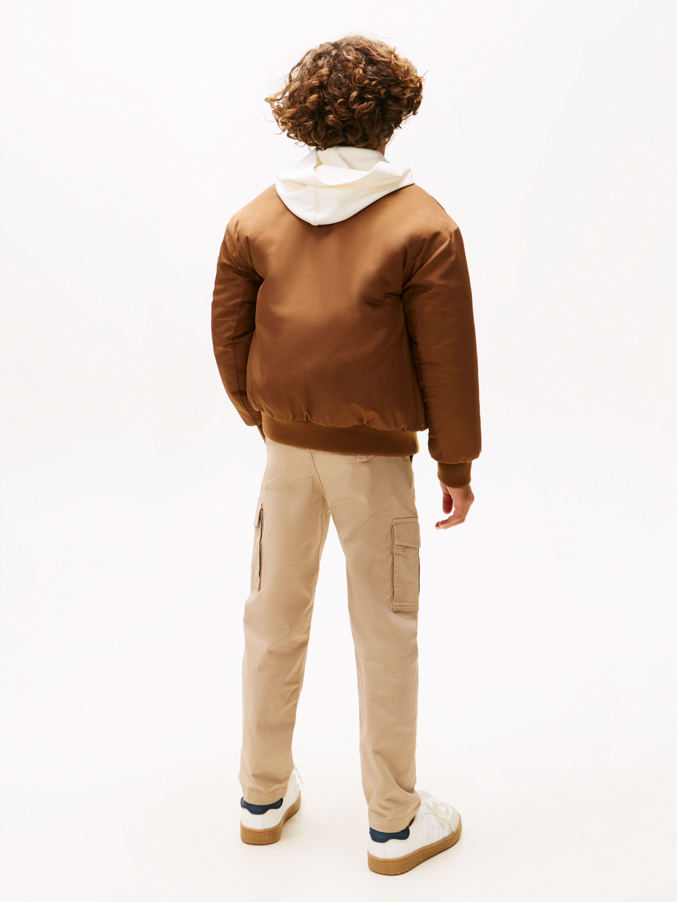 Varsity Reversible Relaxed Bomber Jacket