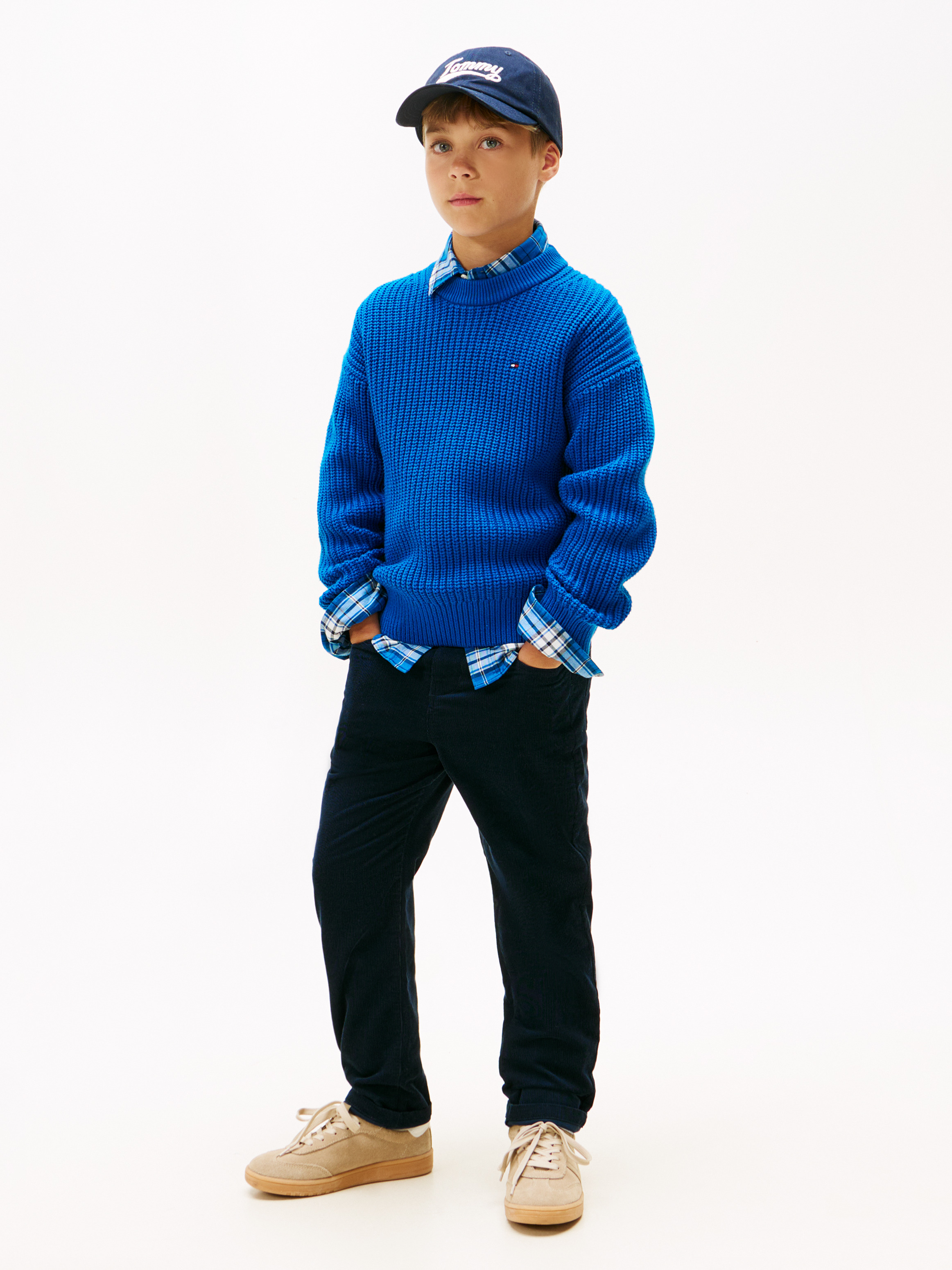 Skater Fit Corduroy Trousers