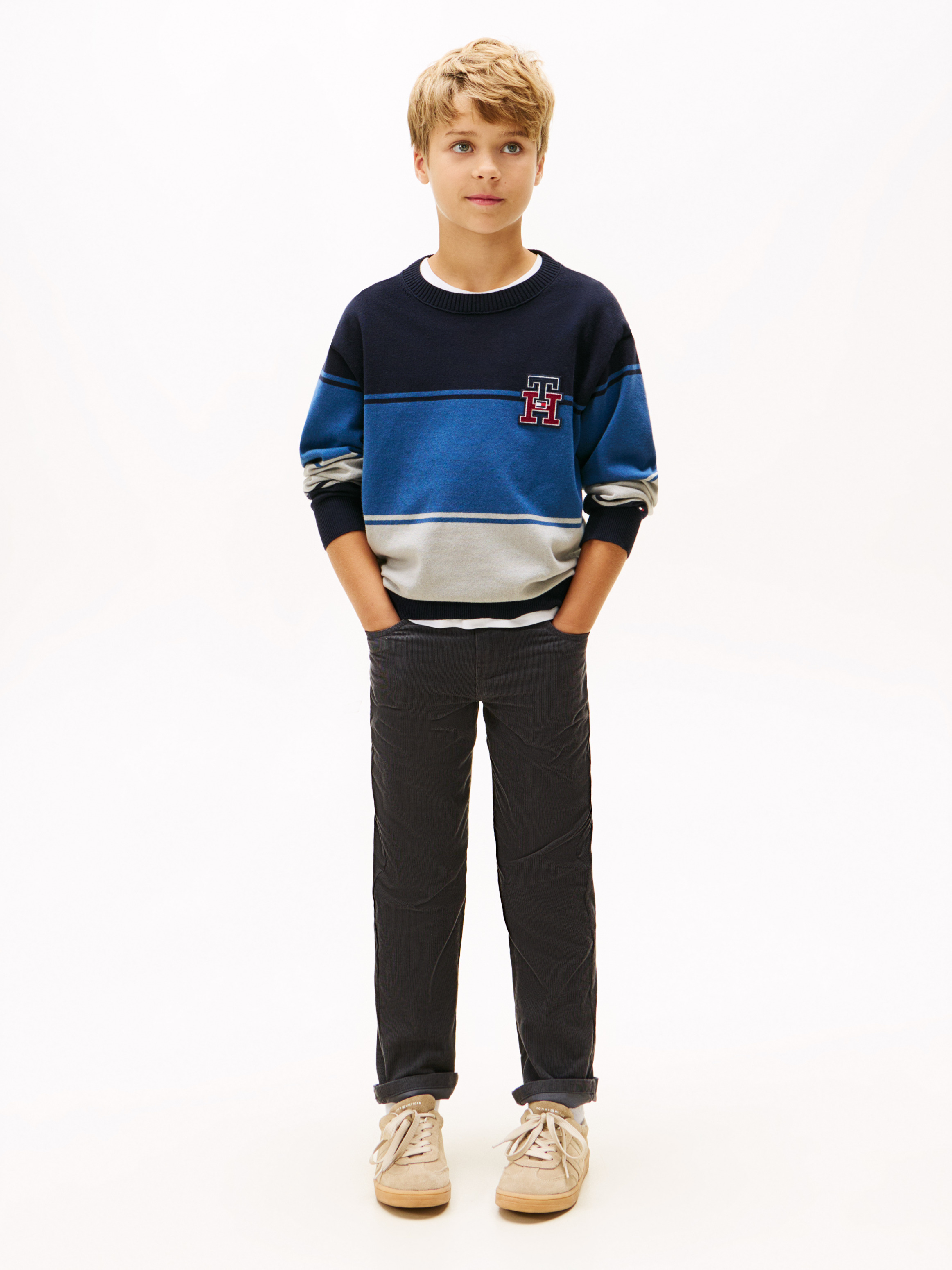 Skater Fit Corduroy Trousers
