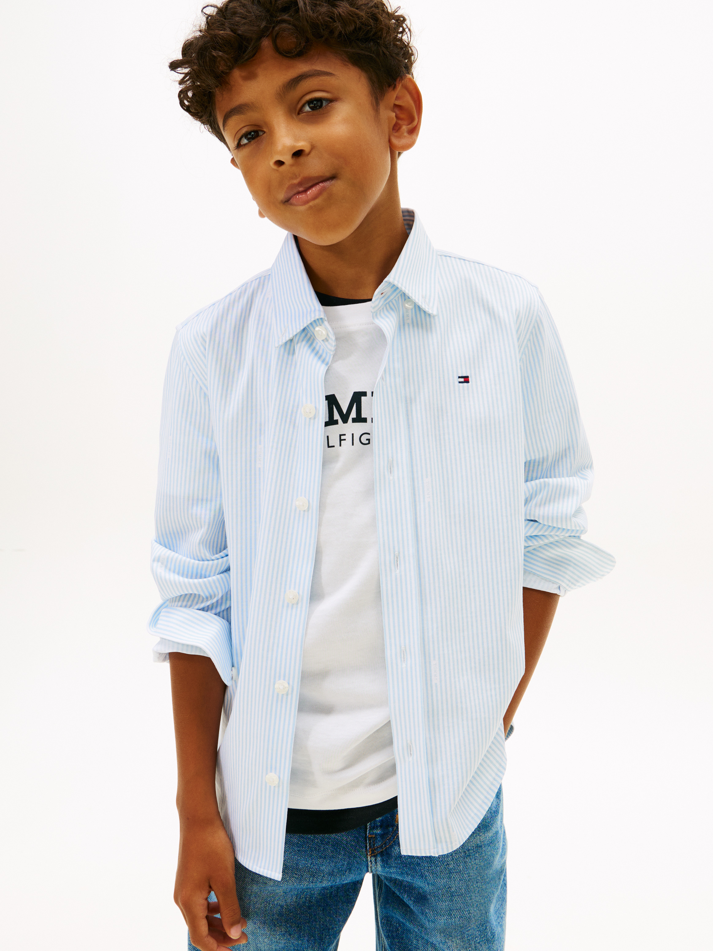 Cotton Stripe Shirt
