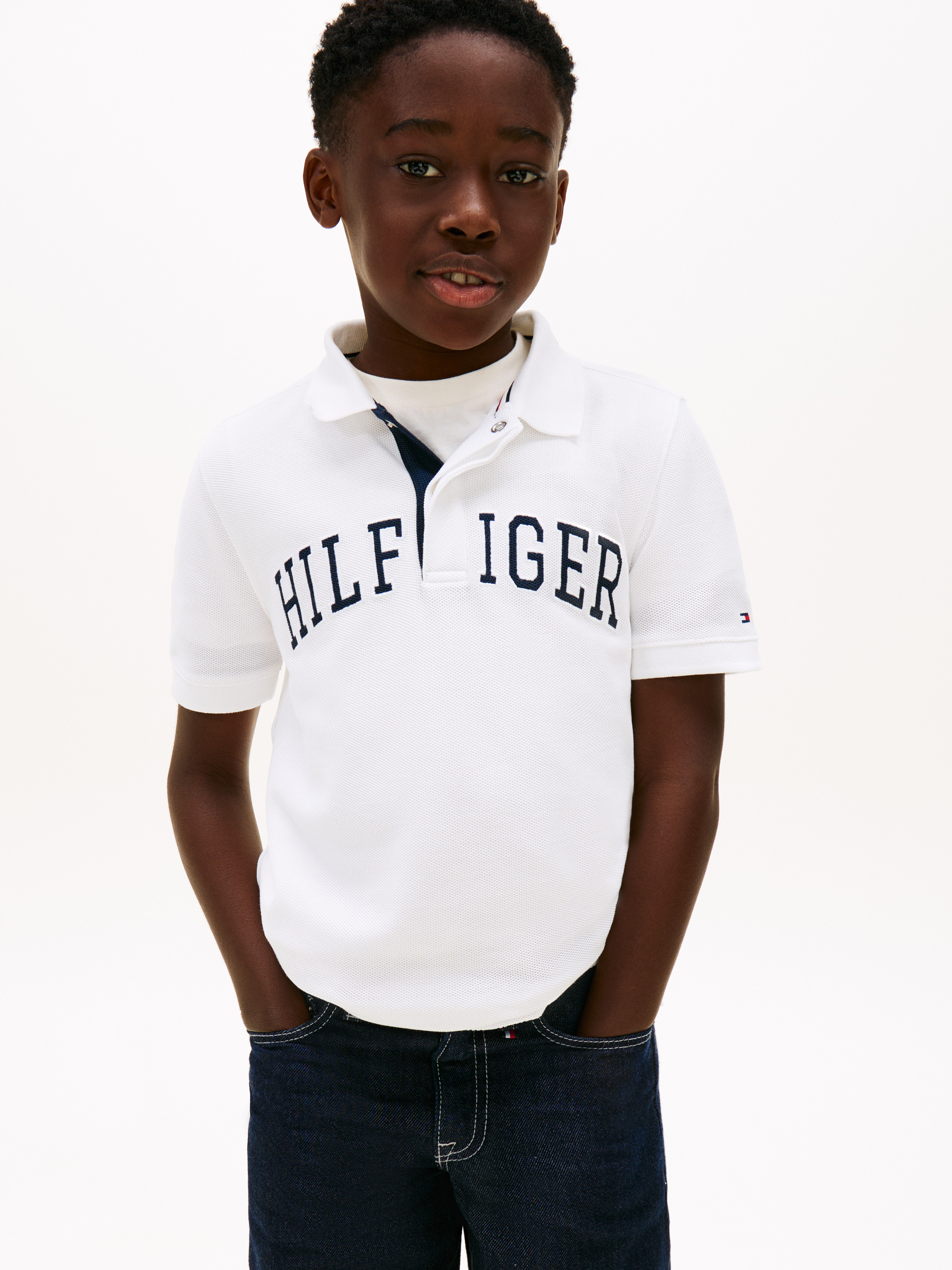Regular Fit Textured Polo Shirt