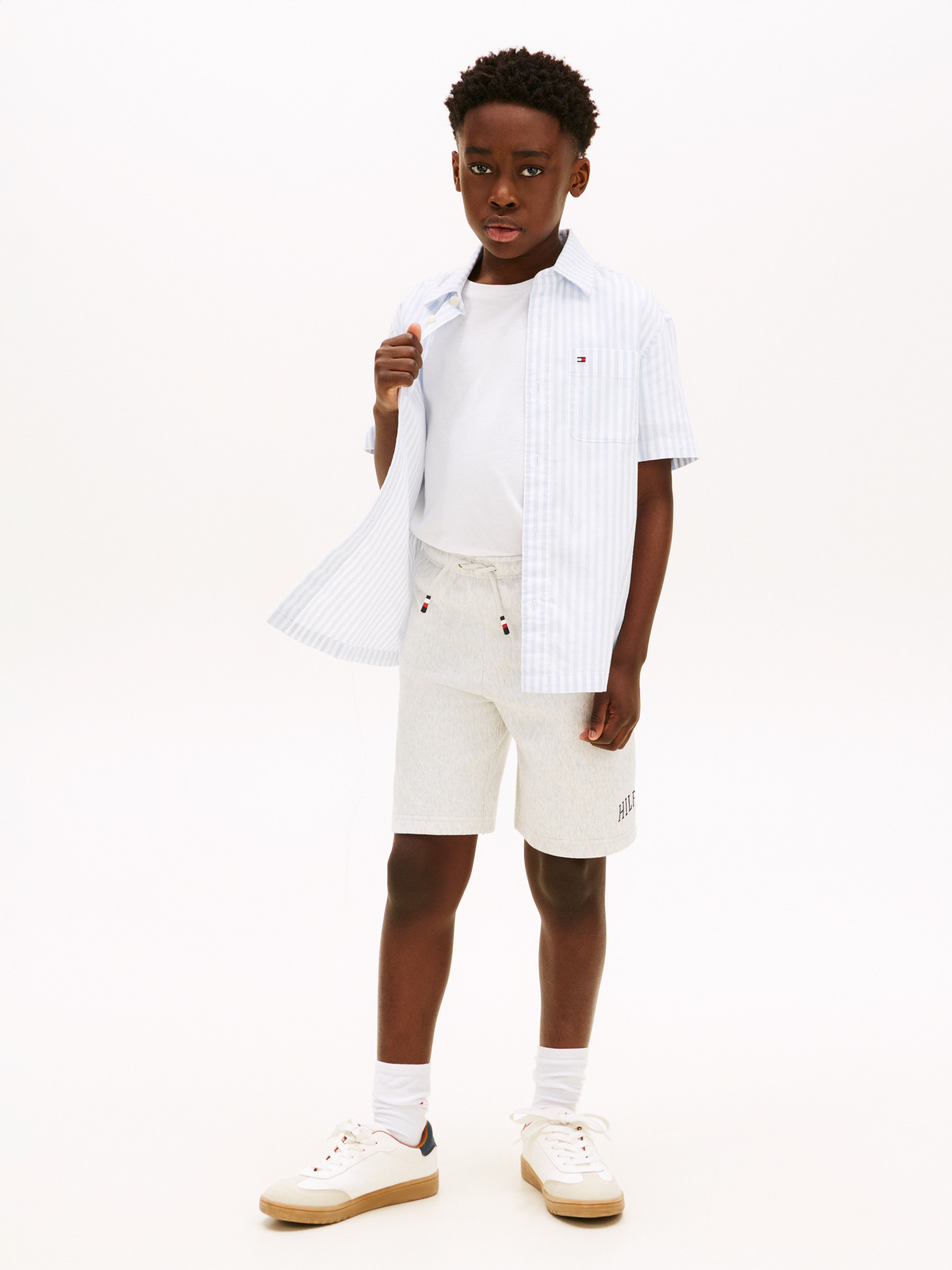 Terry Wide Leg Sweat Shorts