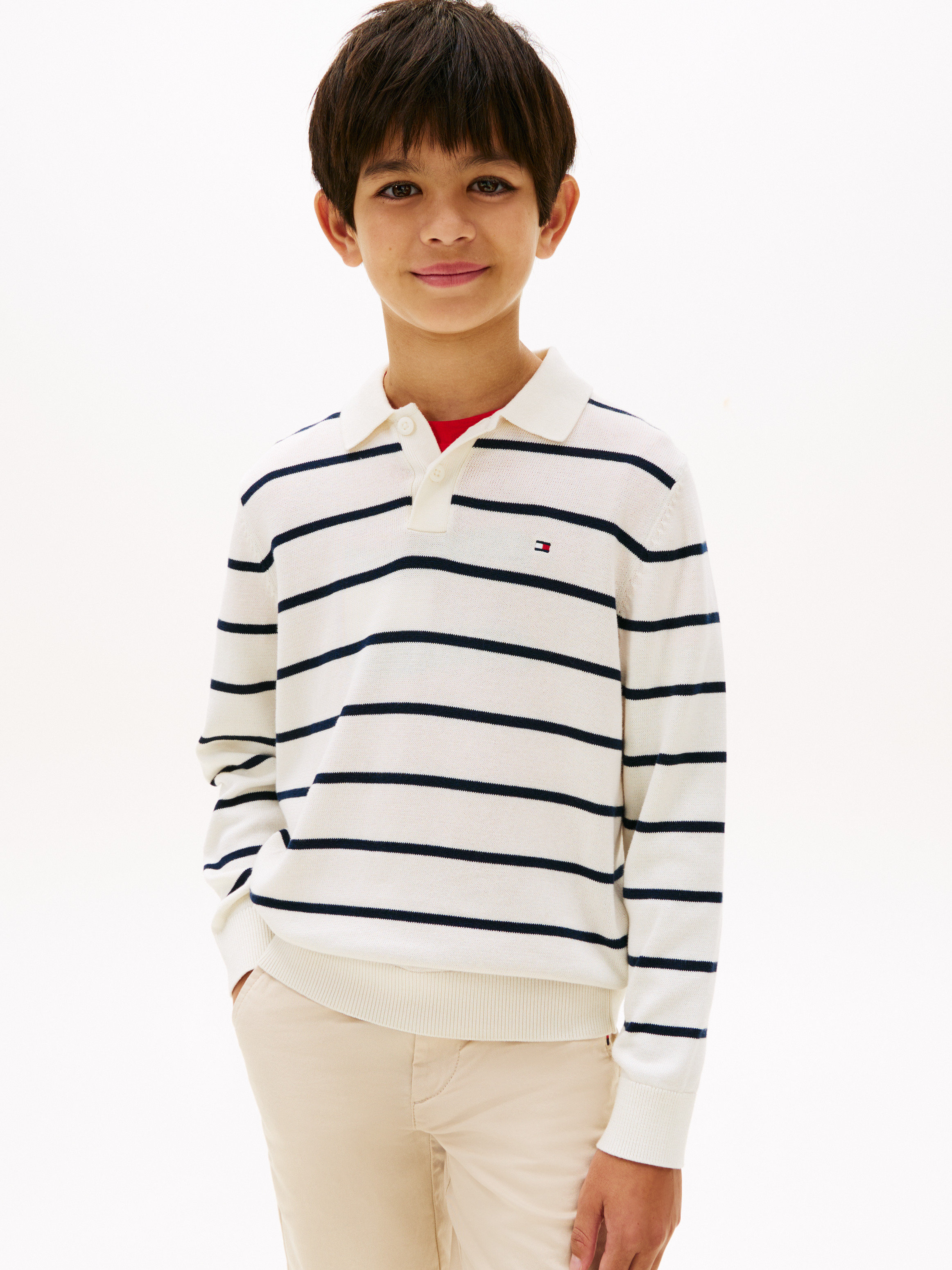 Essential Polo Collar Jumper