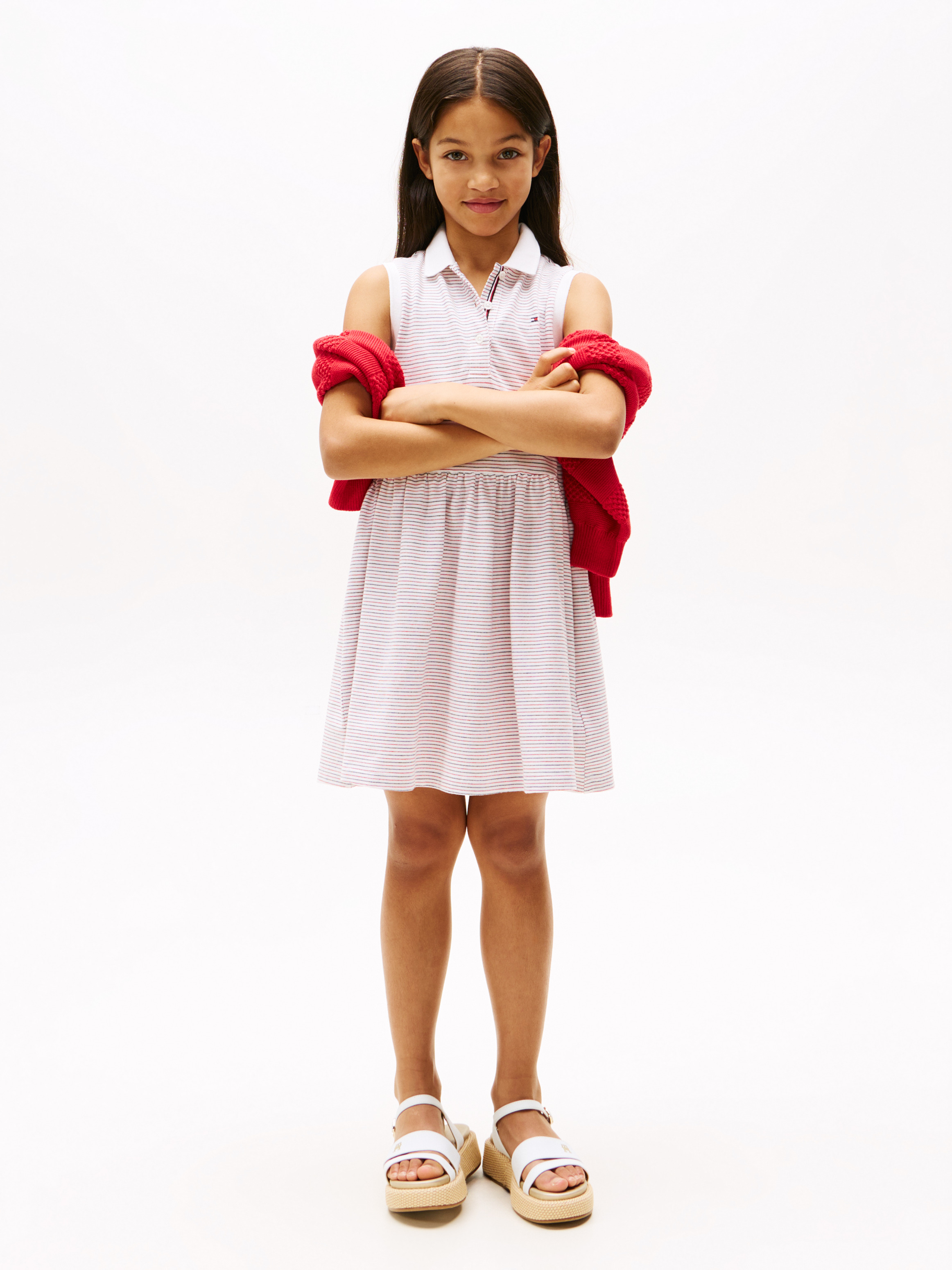 Sleeveless Polo Dress