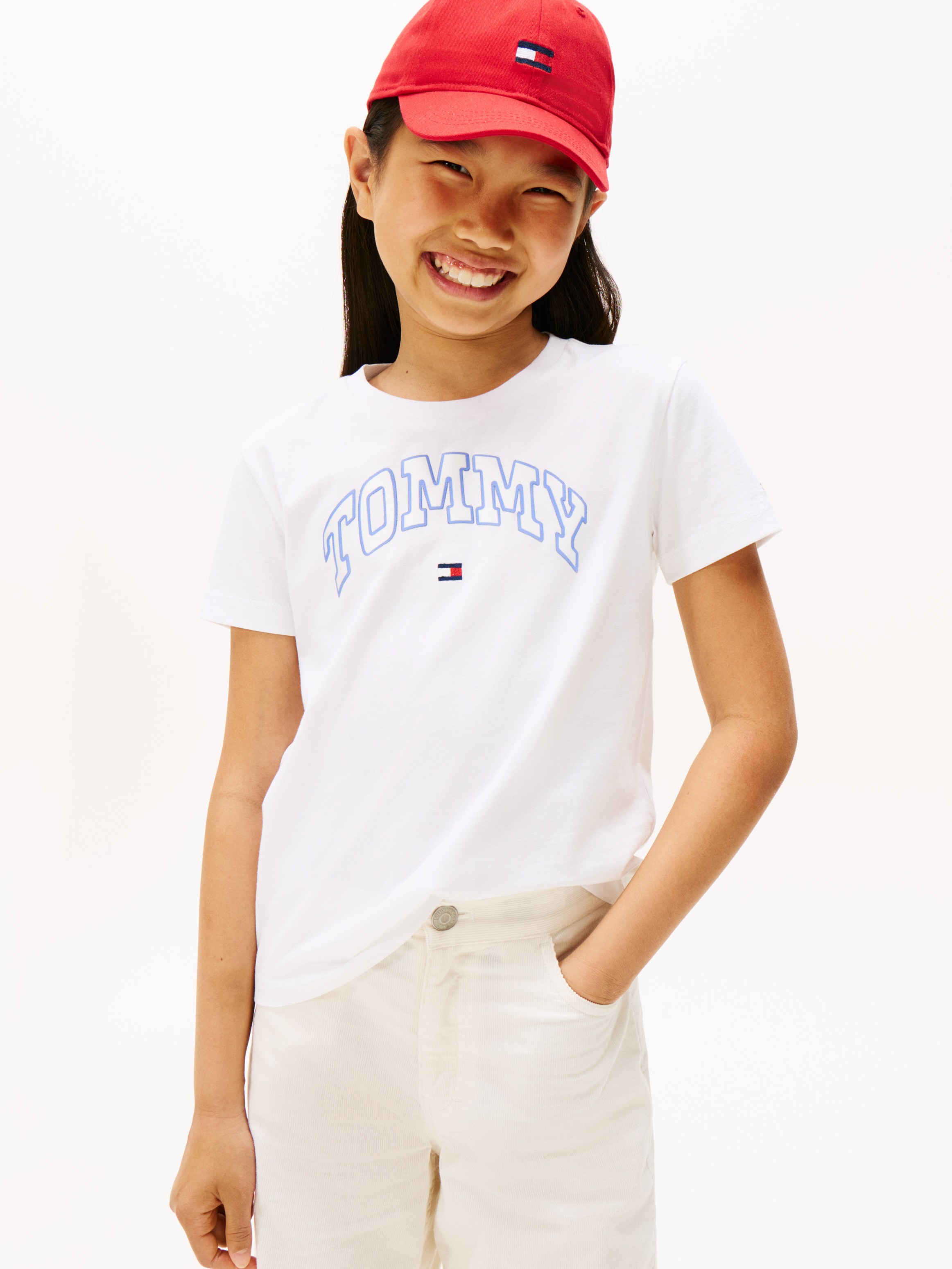 Varsity Sateen Logo T-Shirt