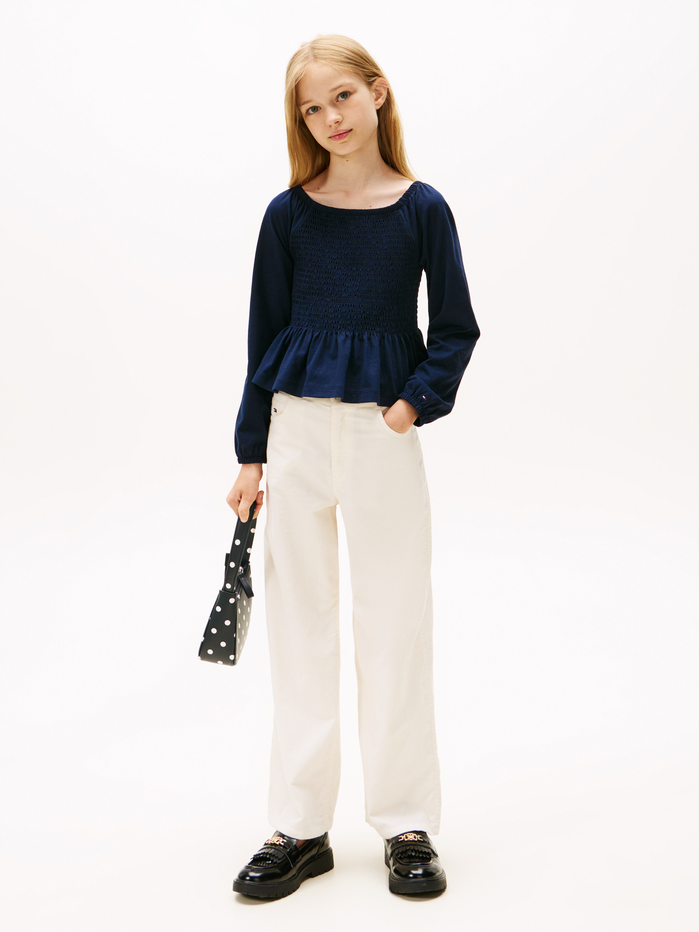Mabel High Rise Wide Leg Corduroy Trousers
