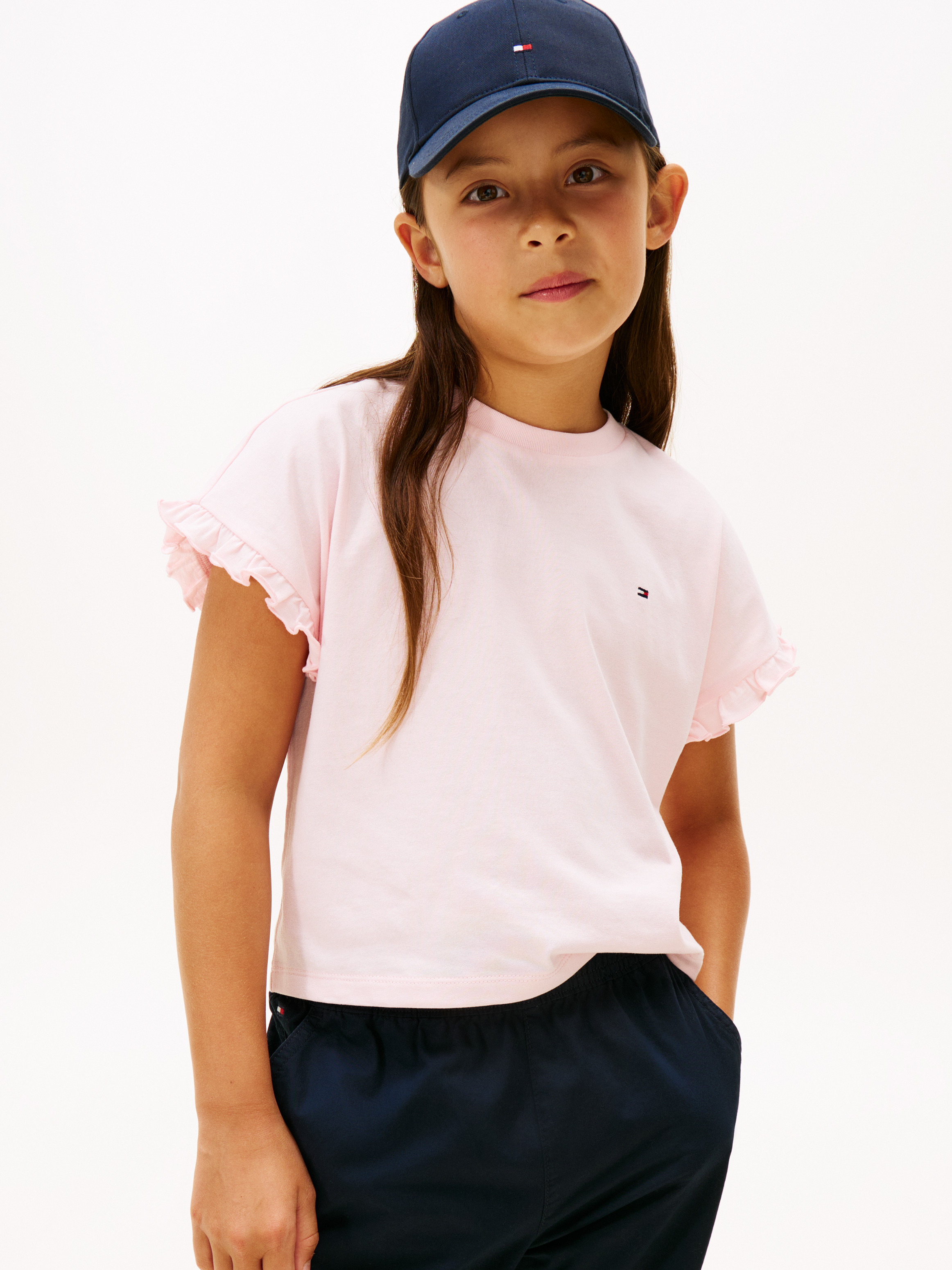 Essential Ruffle Cuff Relaxed Top