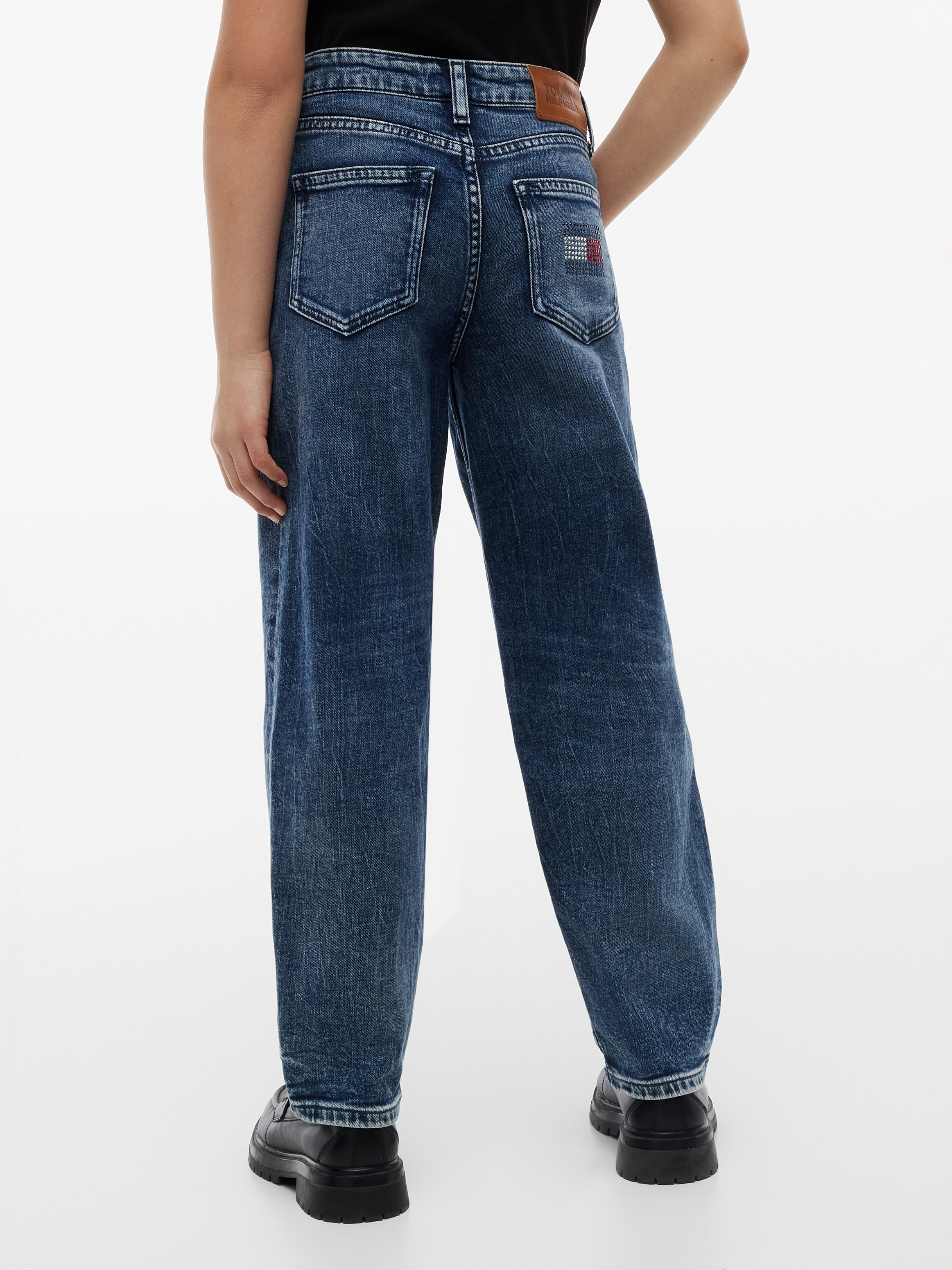 Wide Barrel Leg Jeans