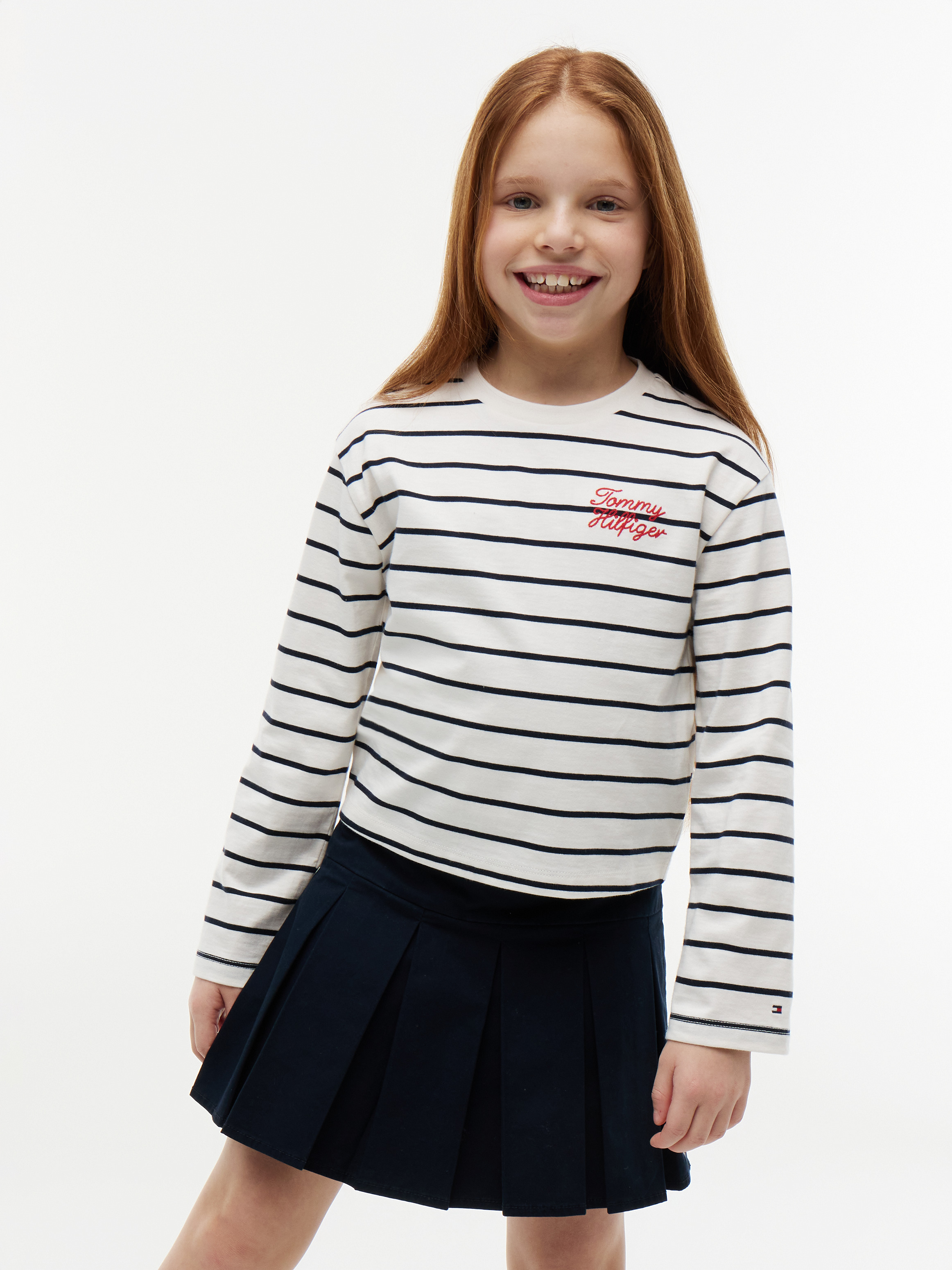Rope Logo Relaxed Long Sleeve T-Shirt