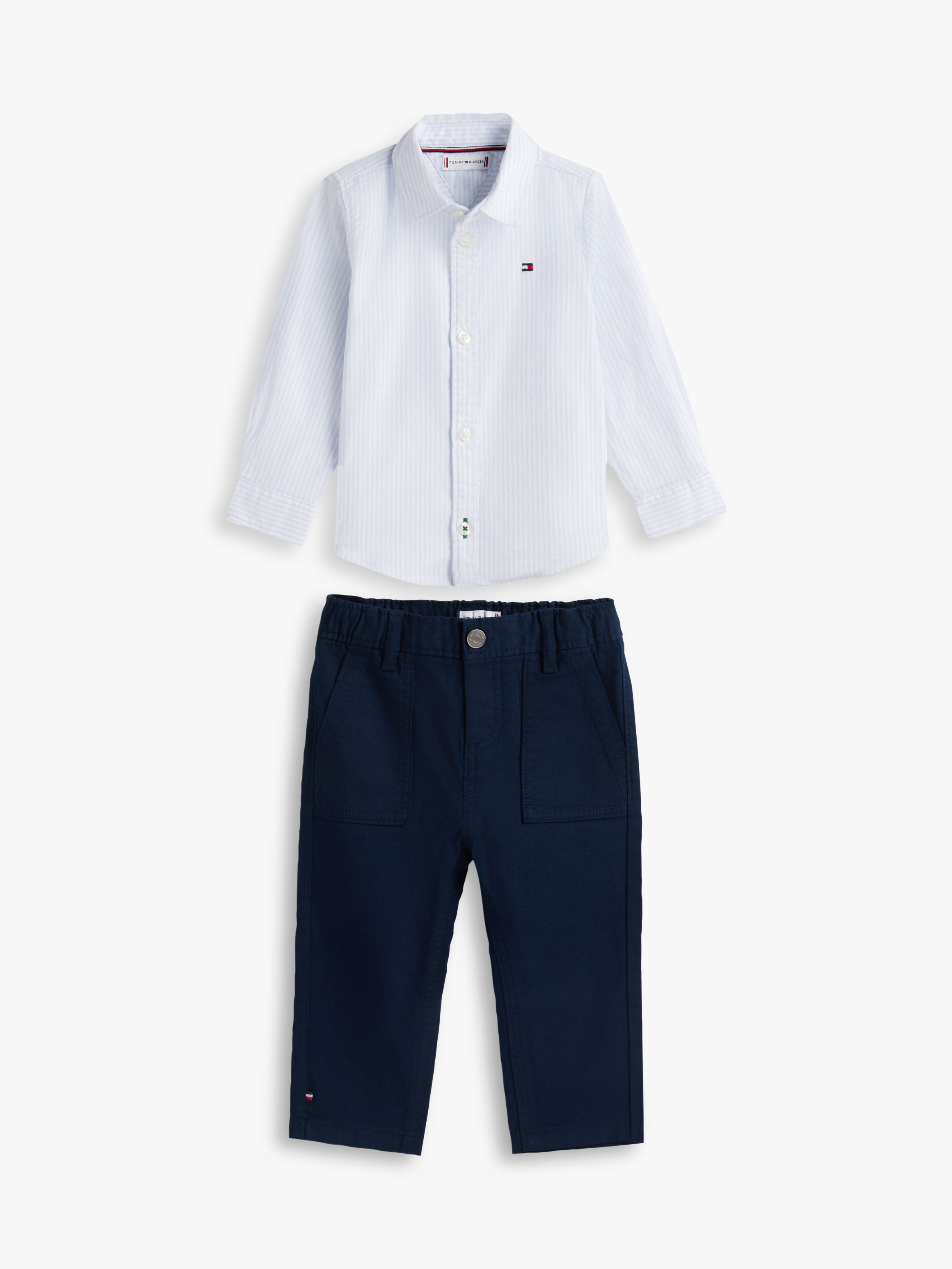 Essential Stripe Shirt and Chinos Gift Box