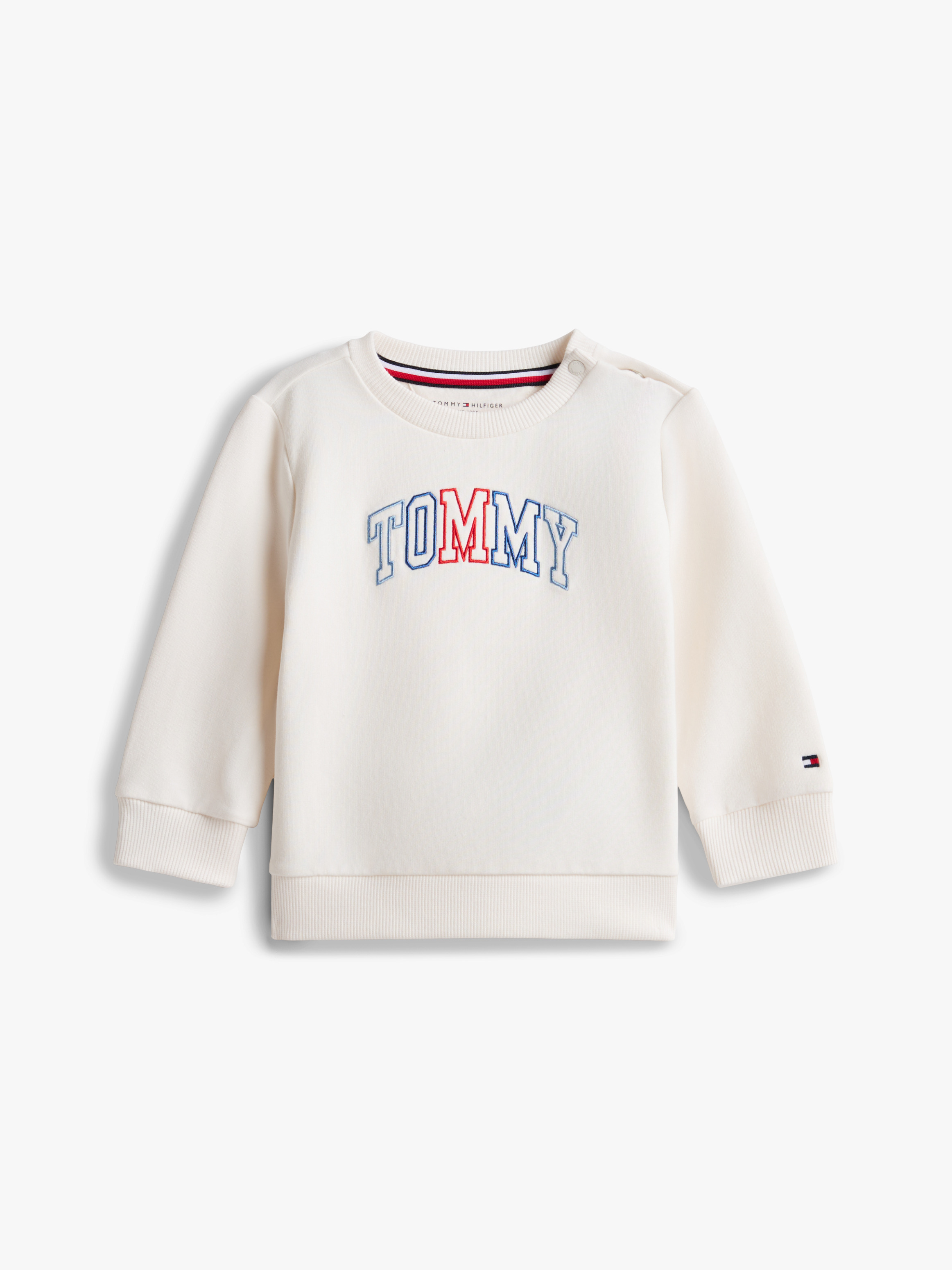 Outline Logo Embroidery Sweatshirt