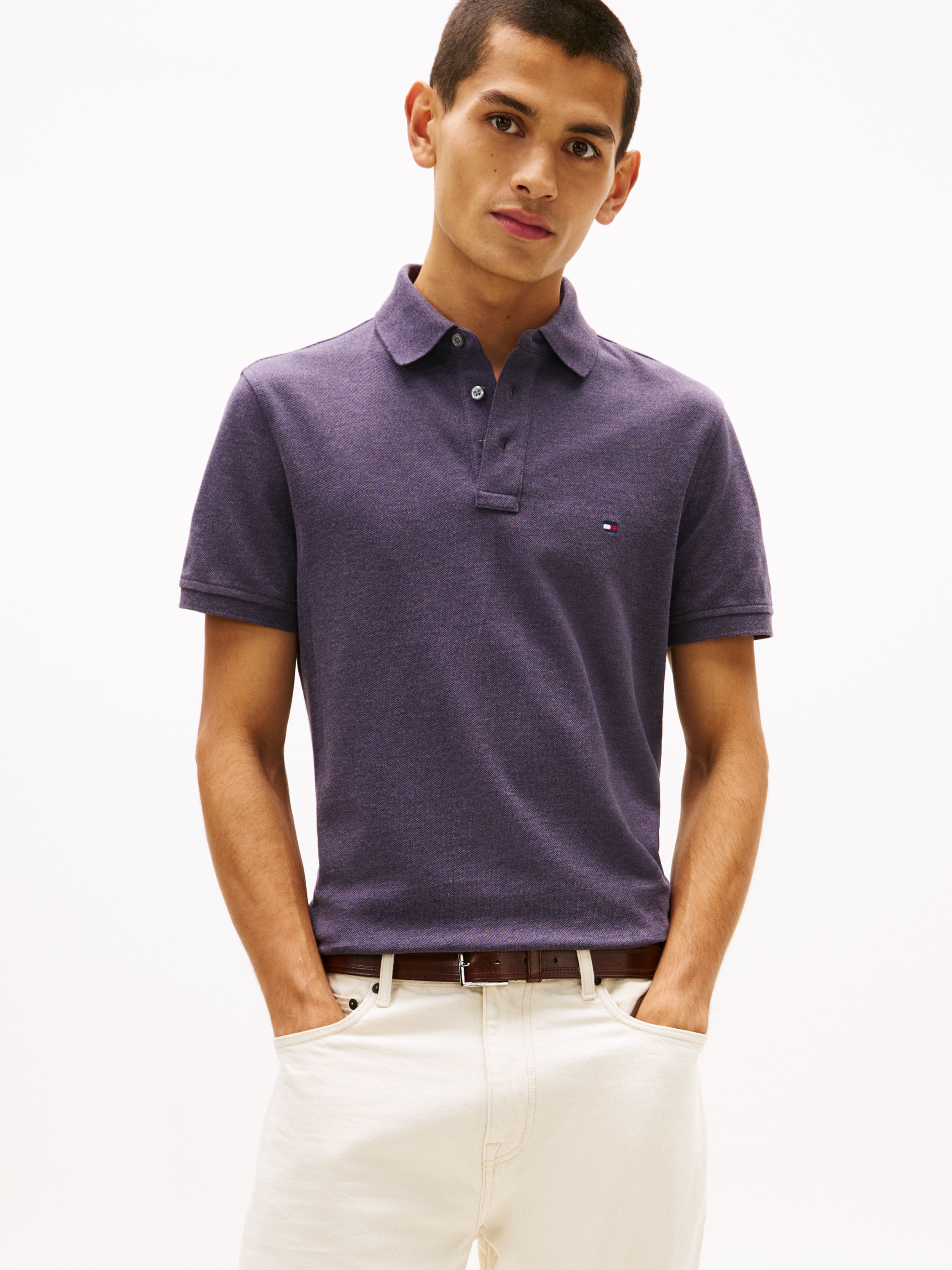 1985 Slim Fit Pique Polo T-Shirt