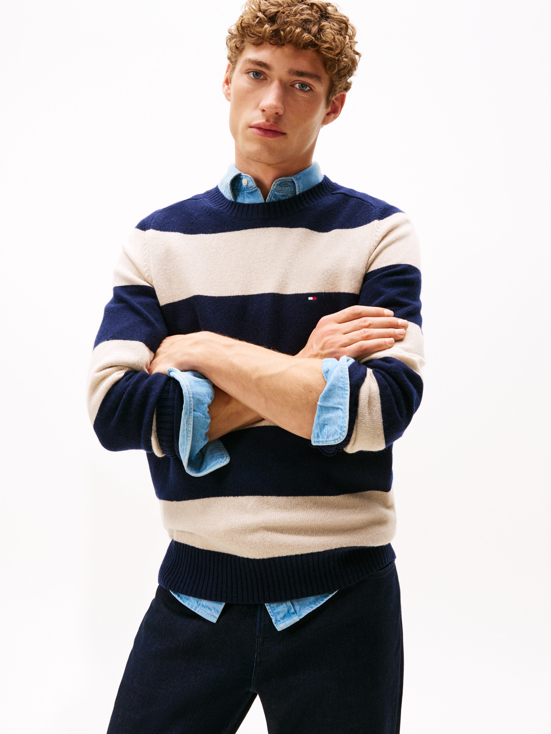 Pure Lambswool Crew Neck Jumper