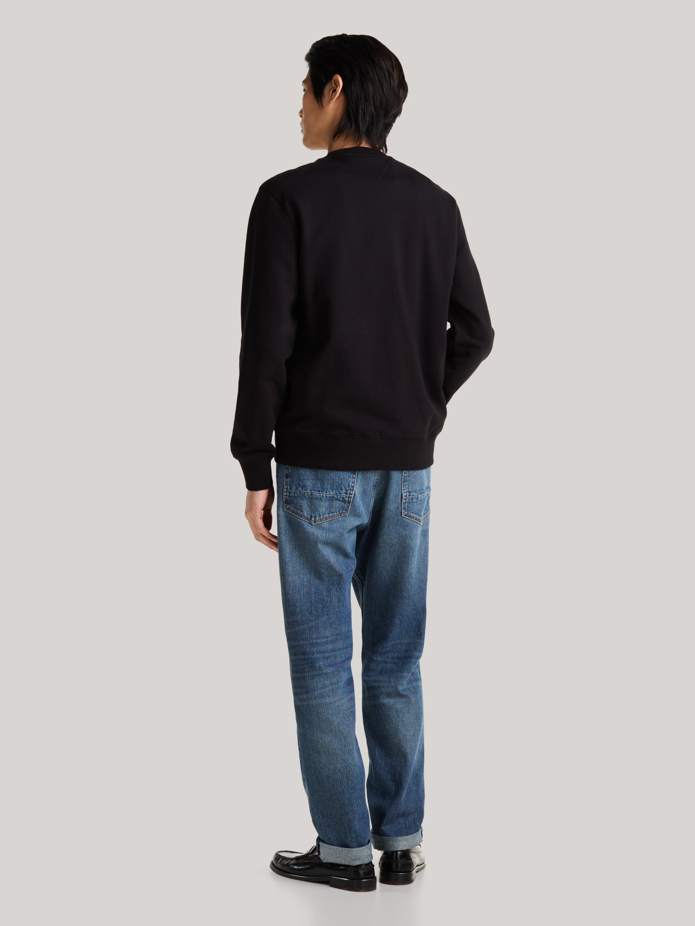 Terry Crew Neck Sweatshirt