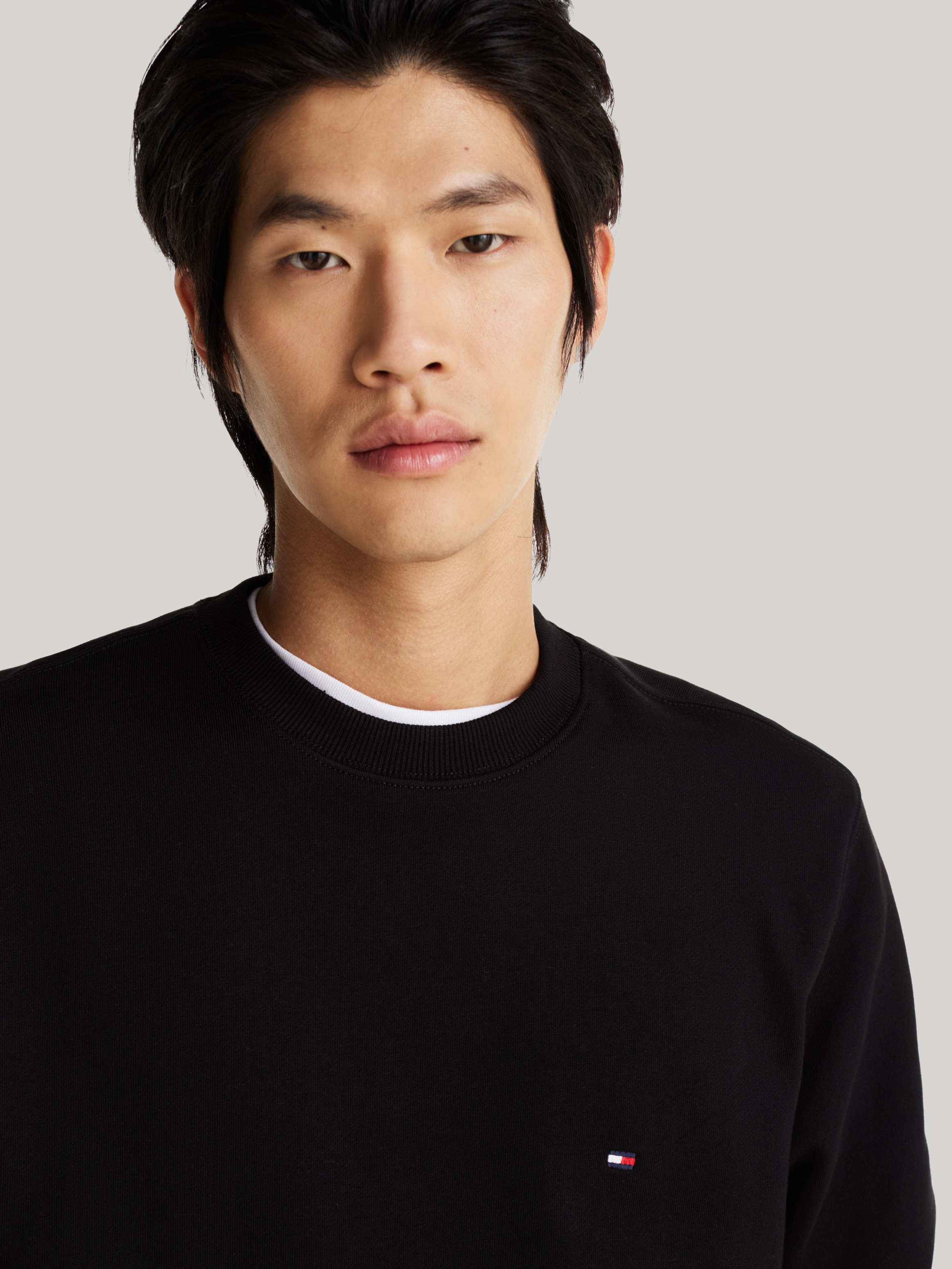 Terry Crew Neck Sweatshirt