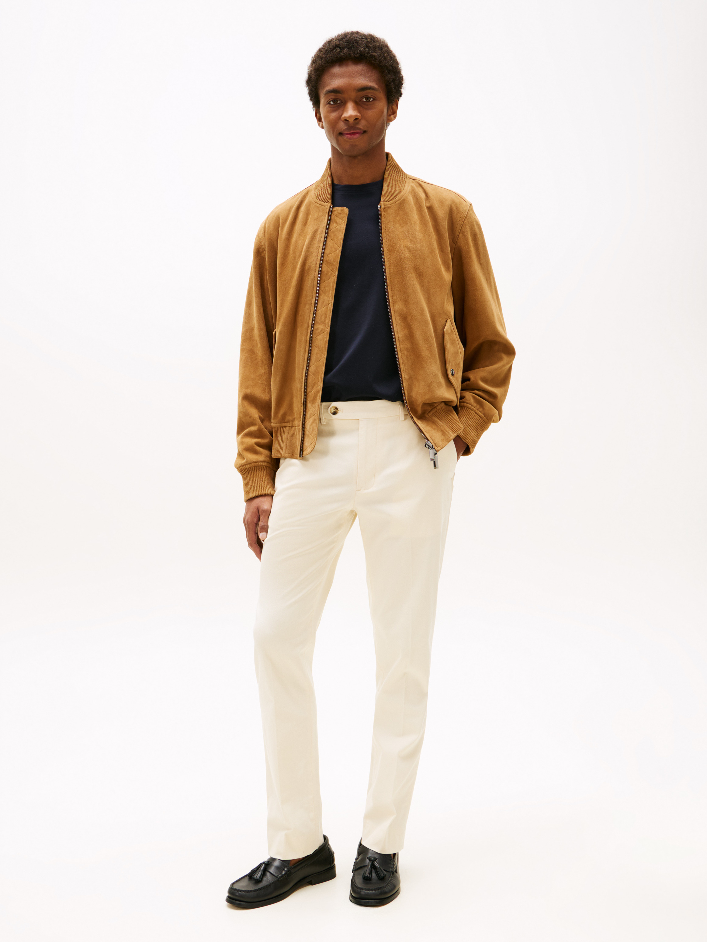 Solid Oxford Trousers