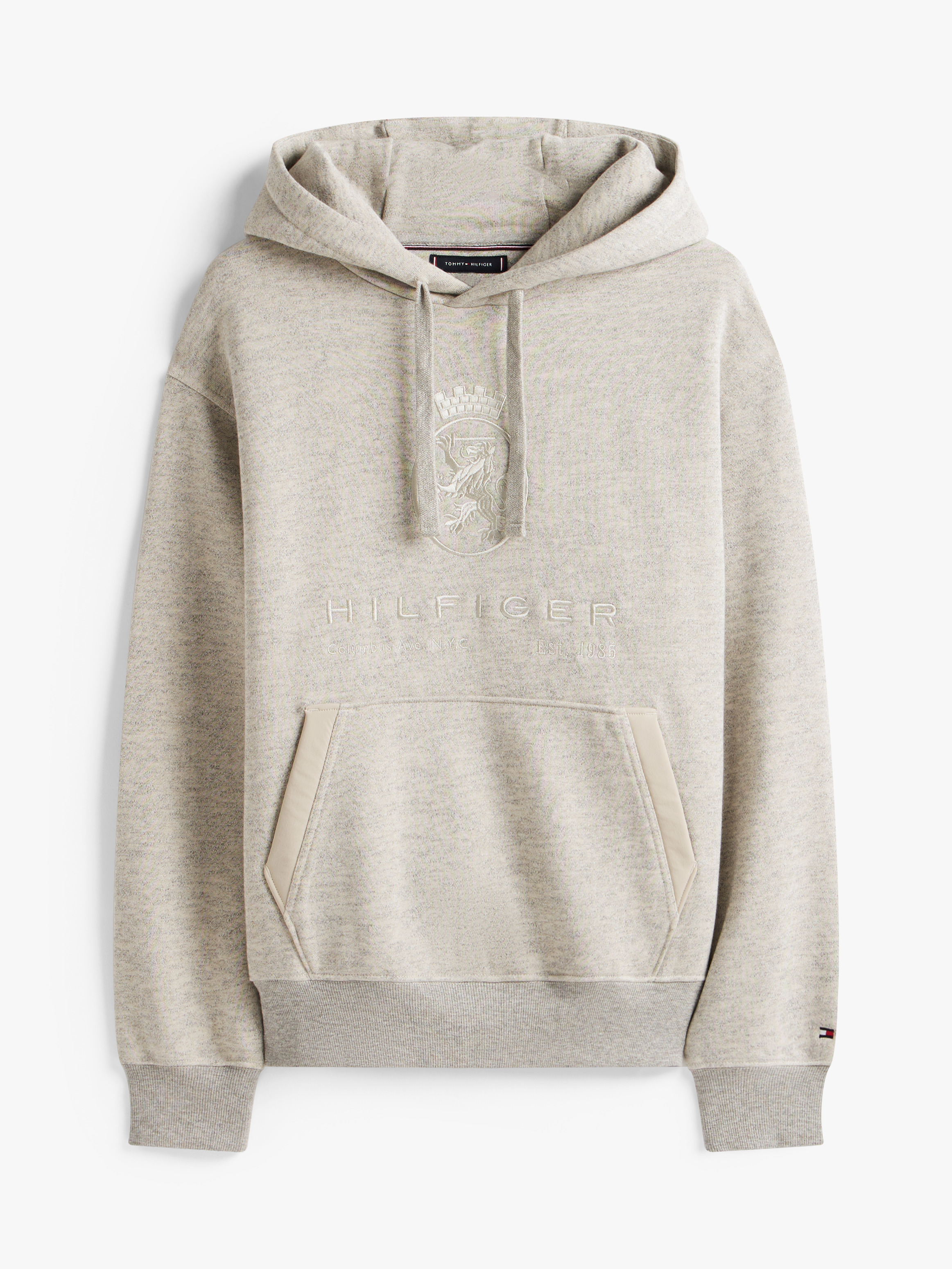 Varsity Crest Relaxed Fleece Hoody