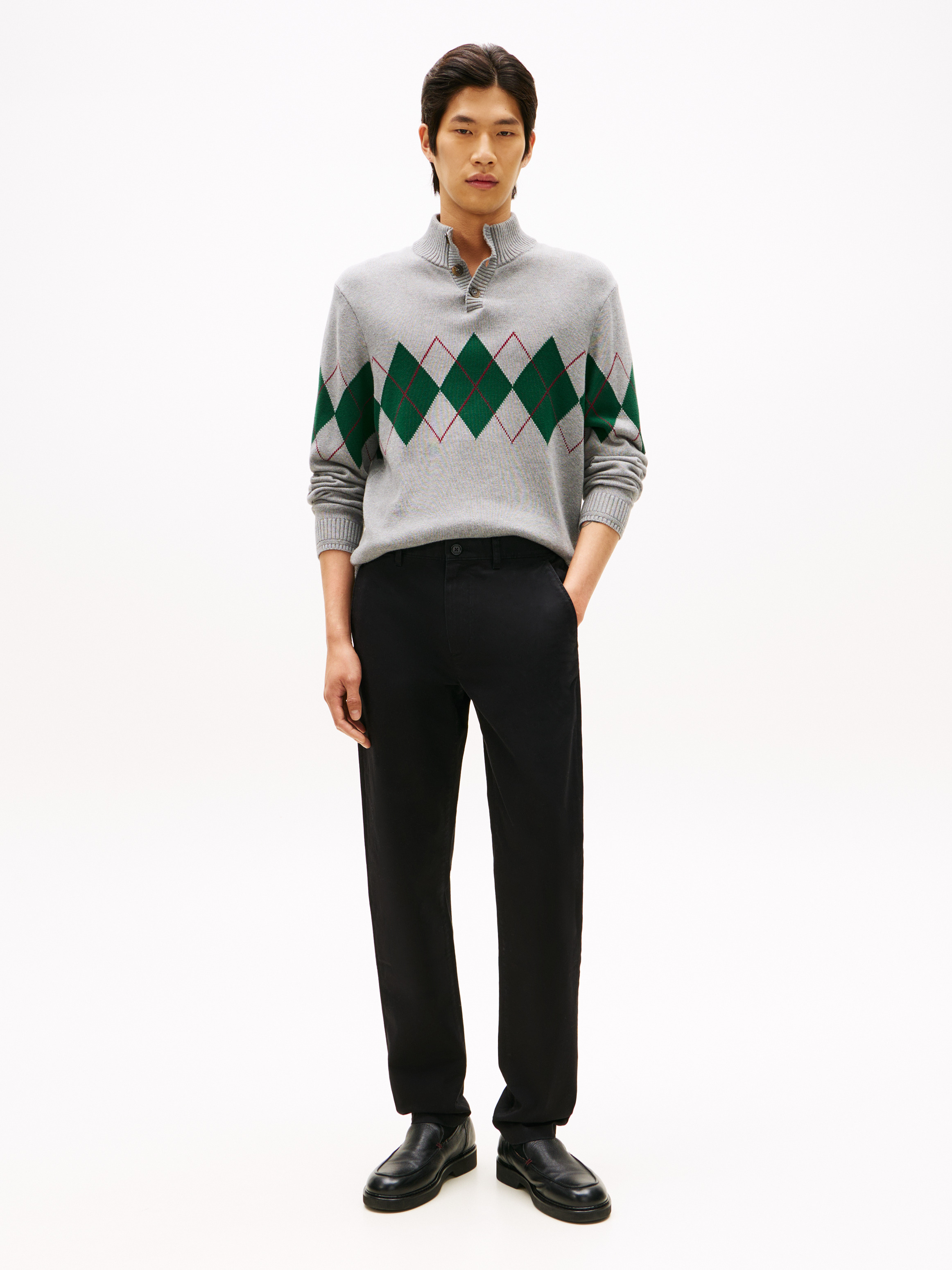 Denton Twill Straight Leg Chinos