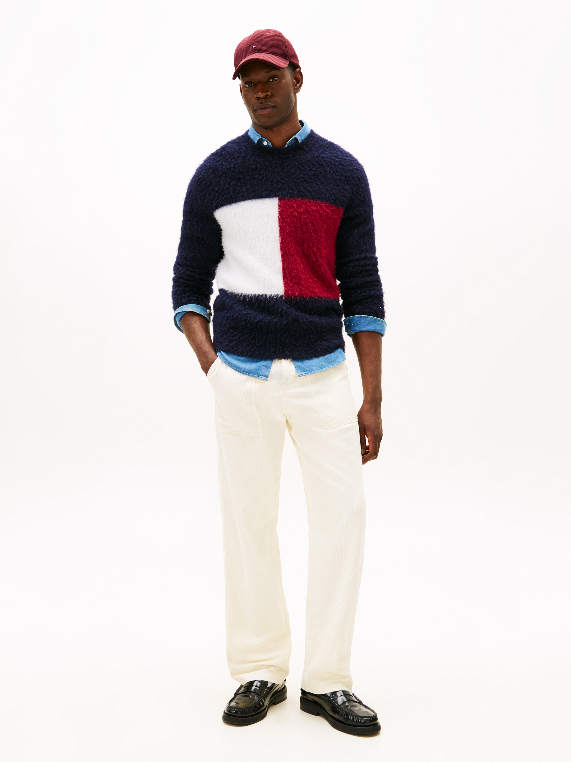 Straight Corduroy Carpenter Chinos
