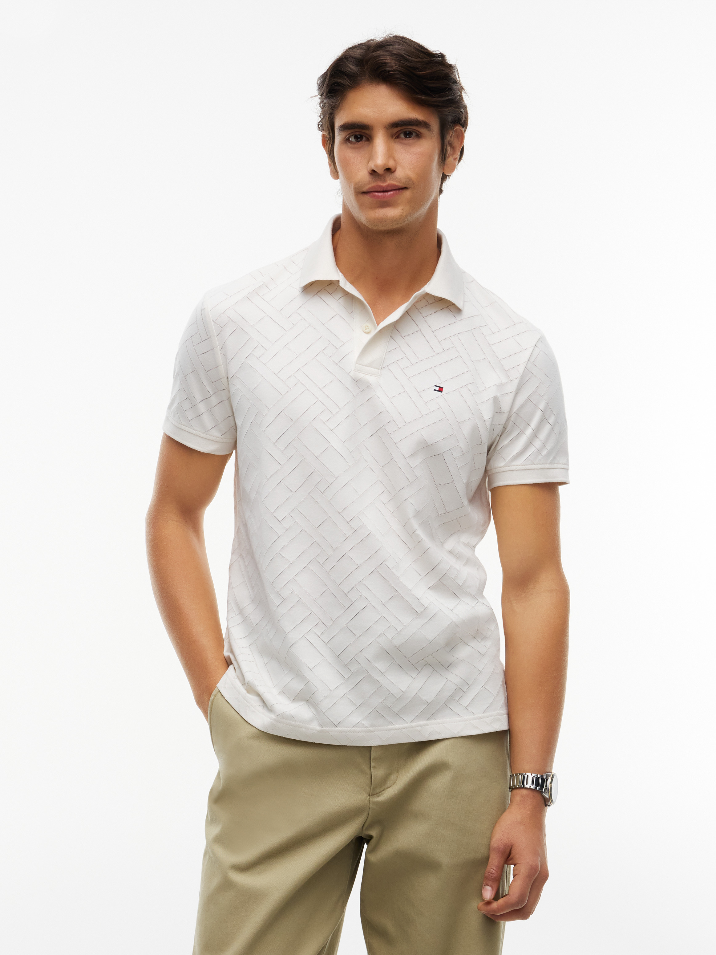 Performance Regular Fit Polo Shirt — Ivory