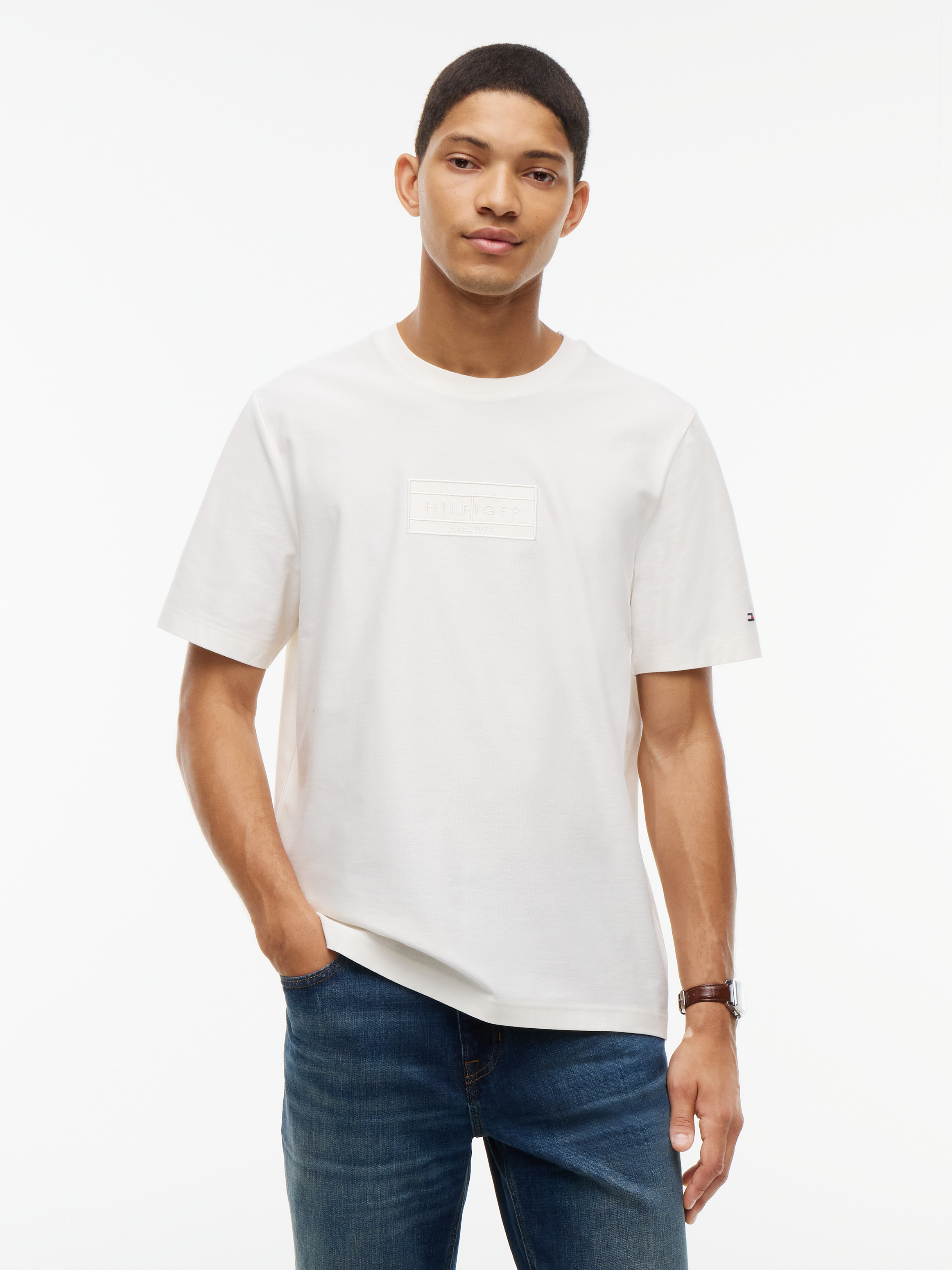 Logo Graphic T-Shirt — Ivory