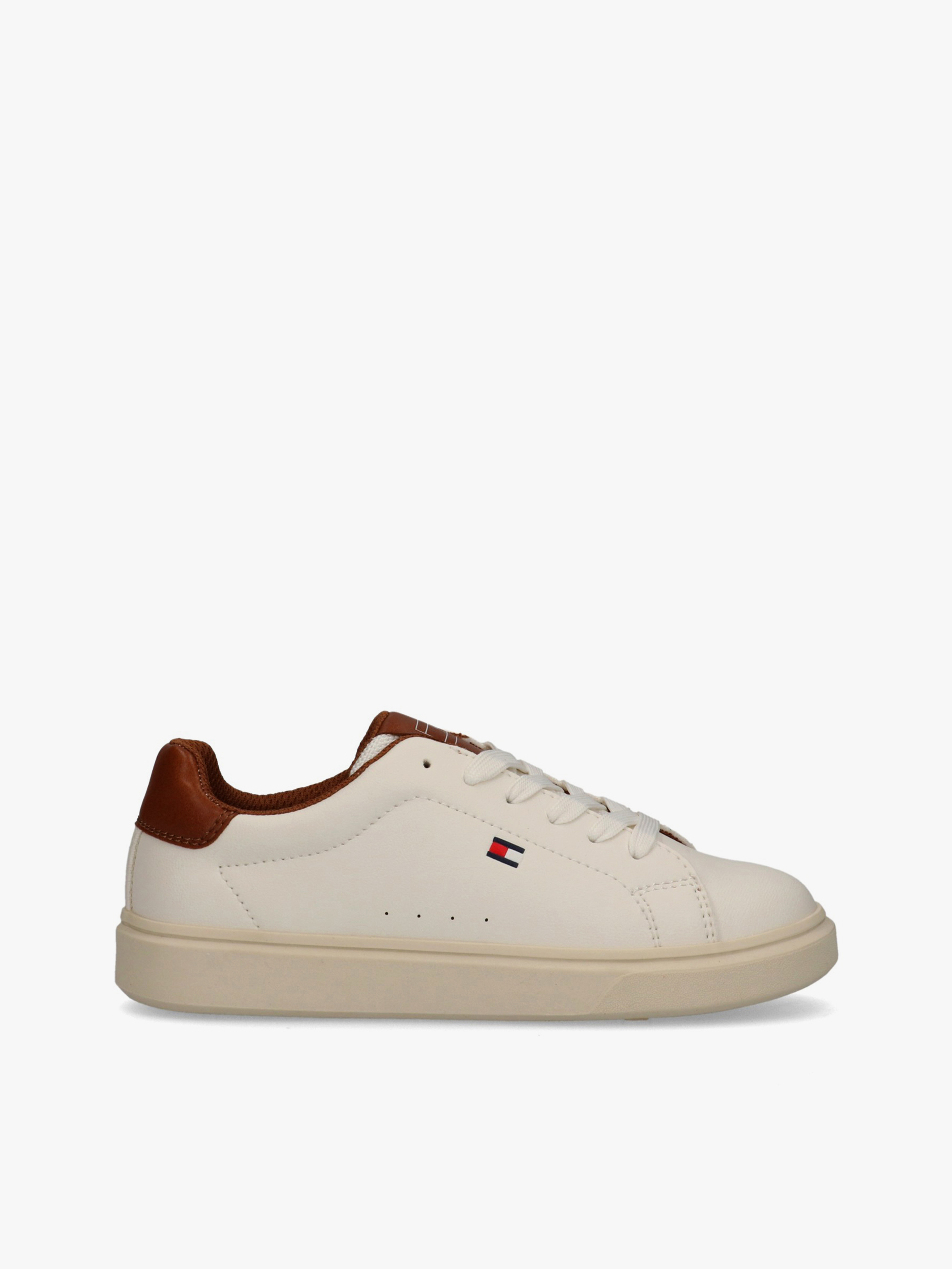 Boys’ Low-Top Sneakers with Iconic Flag Logo