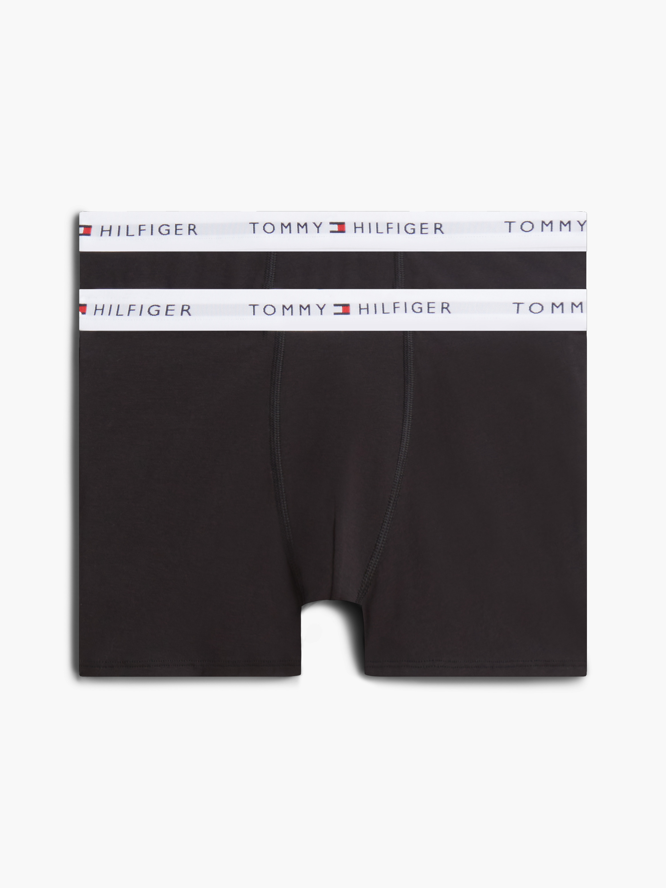 2-Pack Signature Repeat Logo Boxer Briefs — BLACK