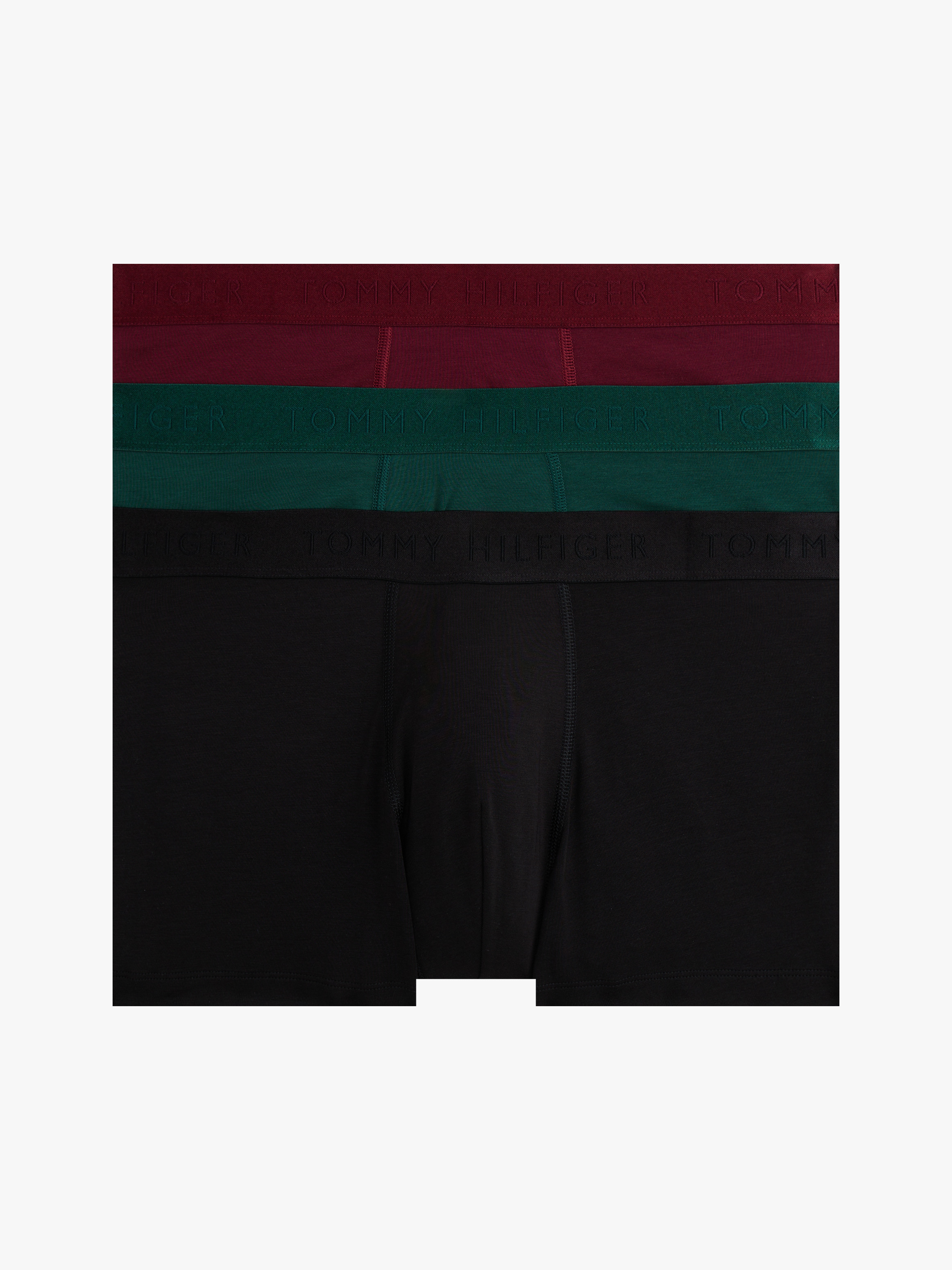 3-Pack Everyday Luxe Tonal Waistband Trunks — Multi