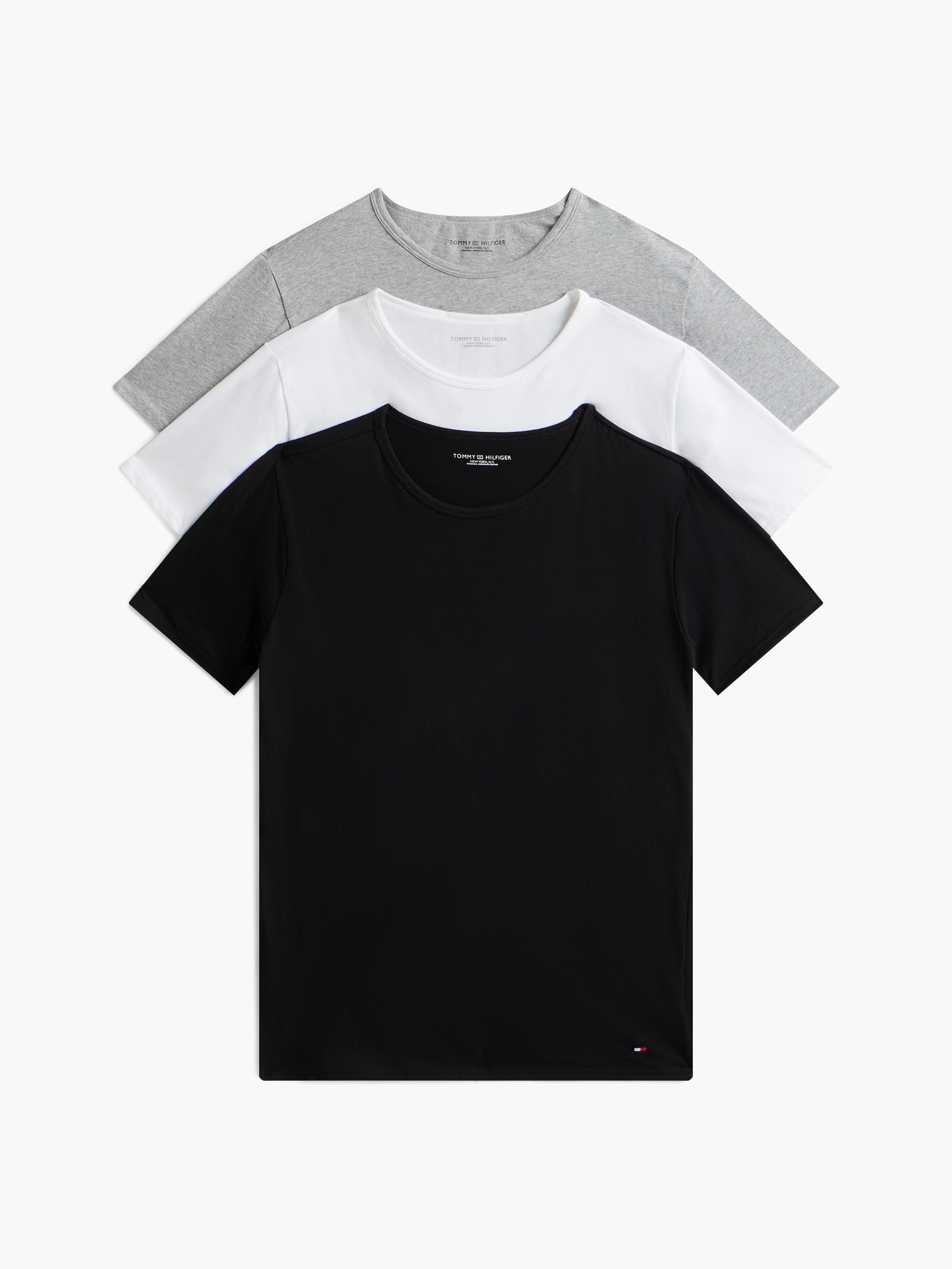 3-Pack Premium Essential Stretch T-Shirts