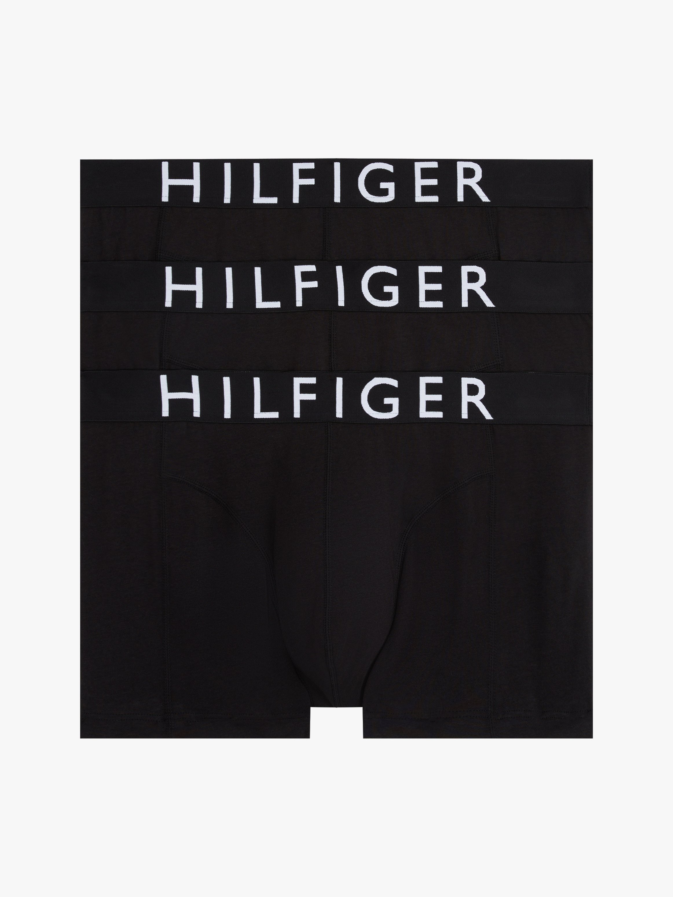 3-Pack Logo Waistband Trunks